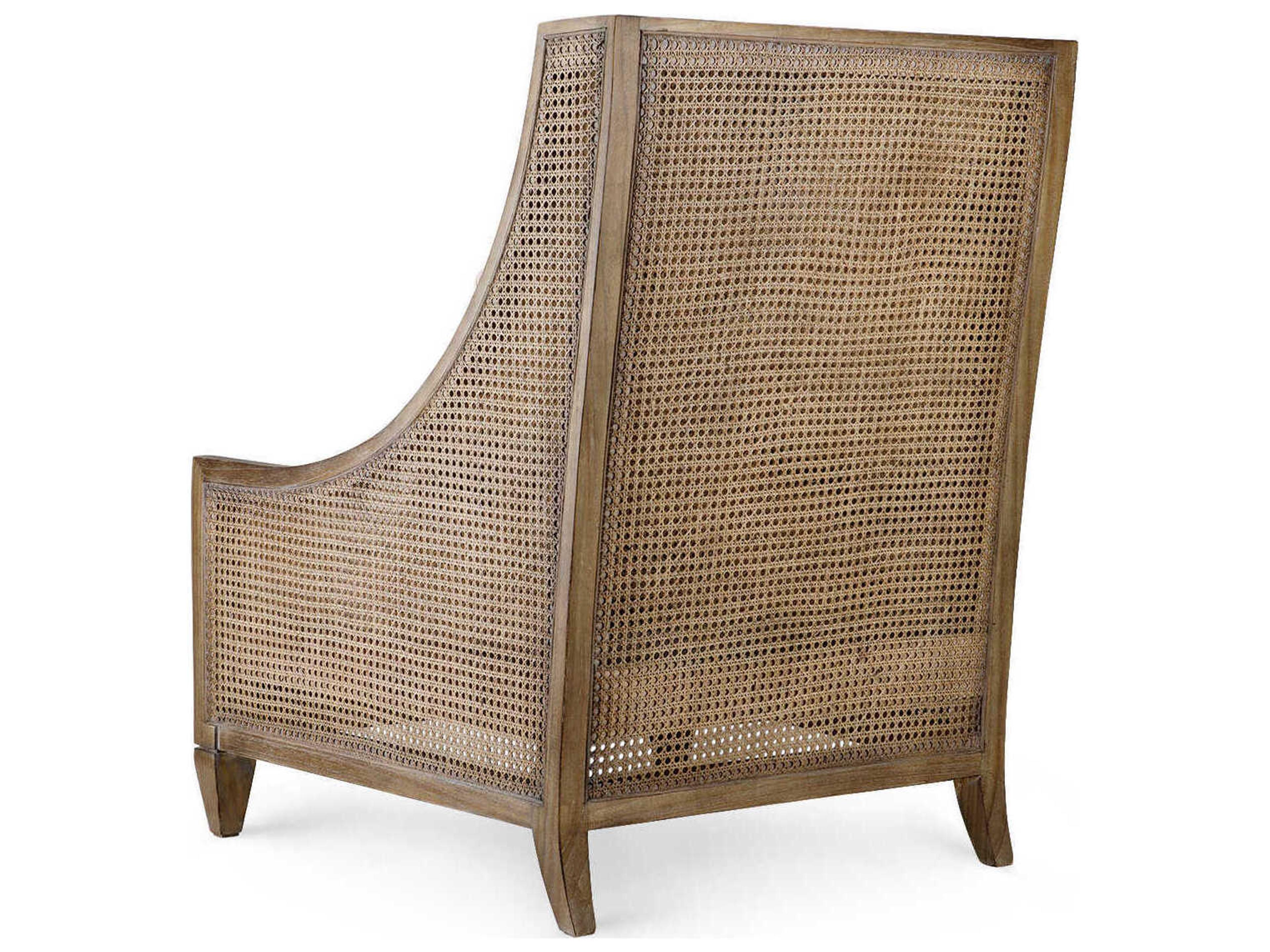 Villa & House Brown Fabric Accent Chair