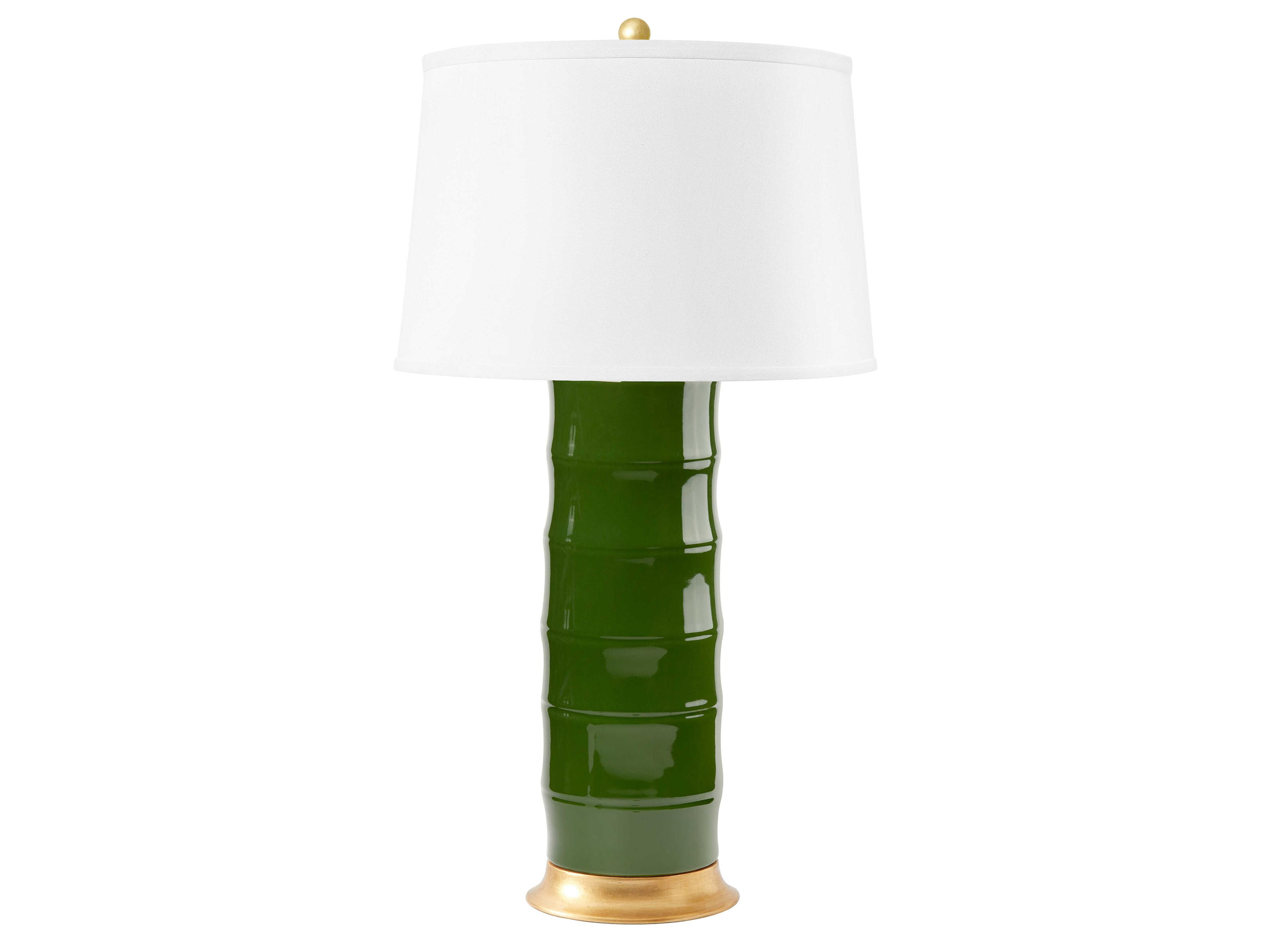 Dark Green 1 - Light Buffet Lamp Base (Lamp Only)