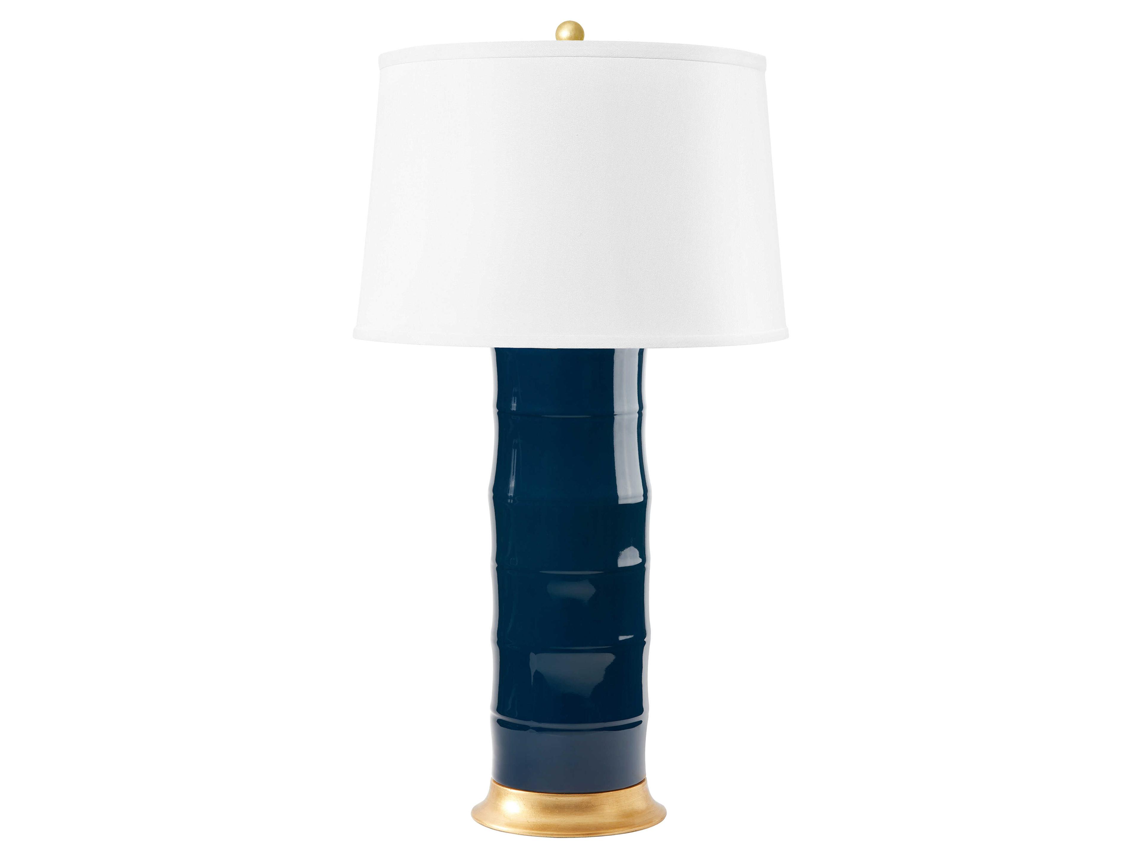 Navy Blue 1 - Light Buffet Lamp Base (Lamp Only)