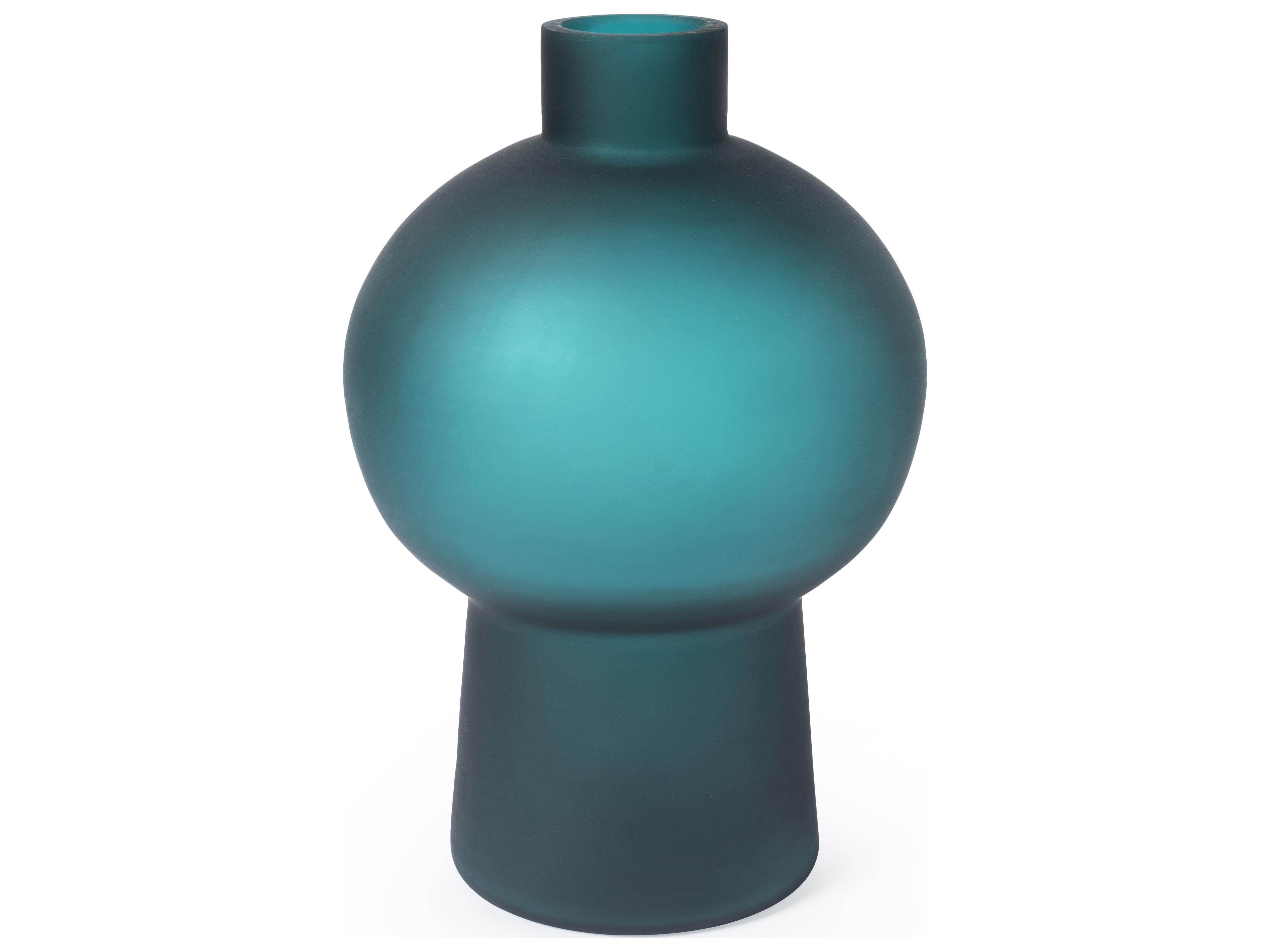 Dark Persian Green Vase