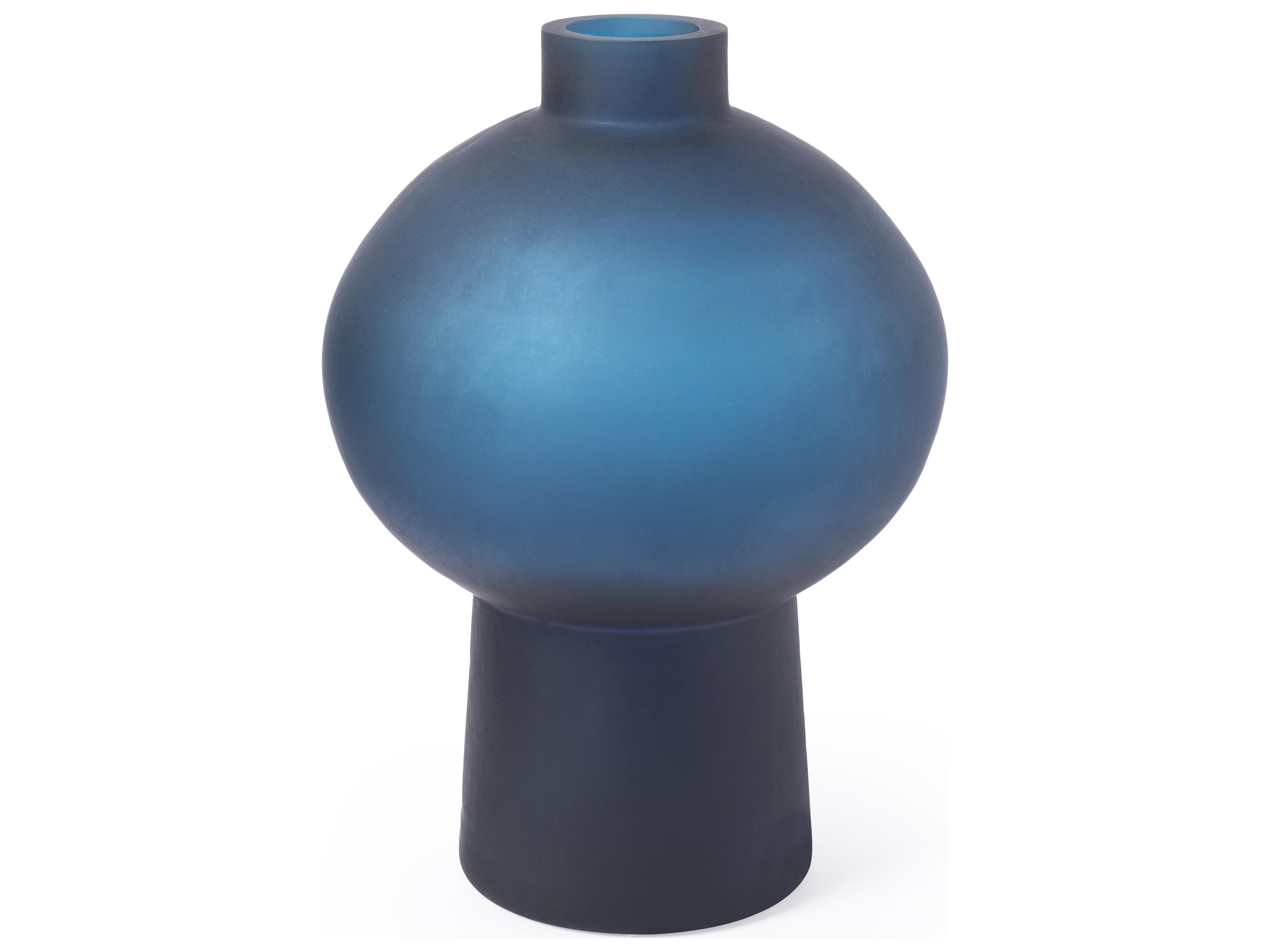 Prussian Blue Vase