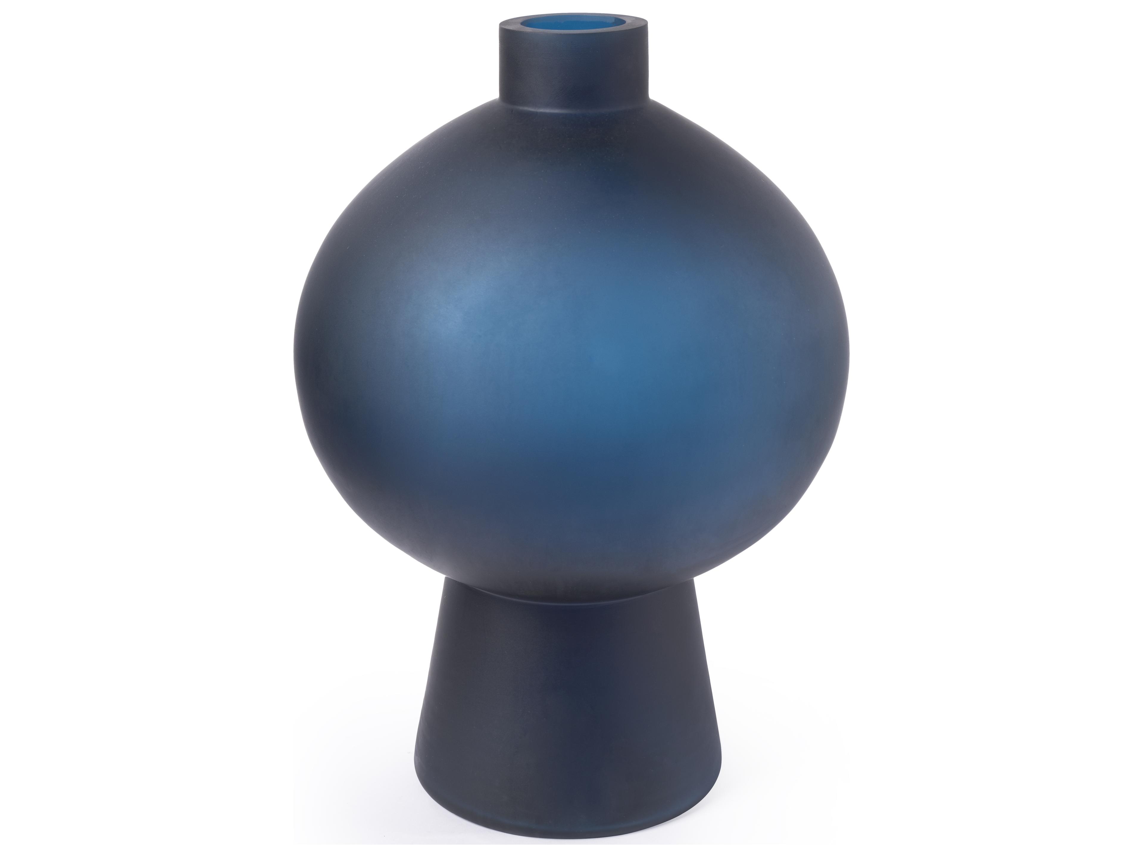 Prussian Blue Vase