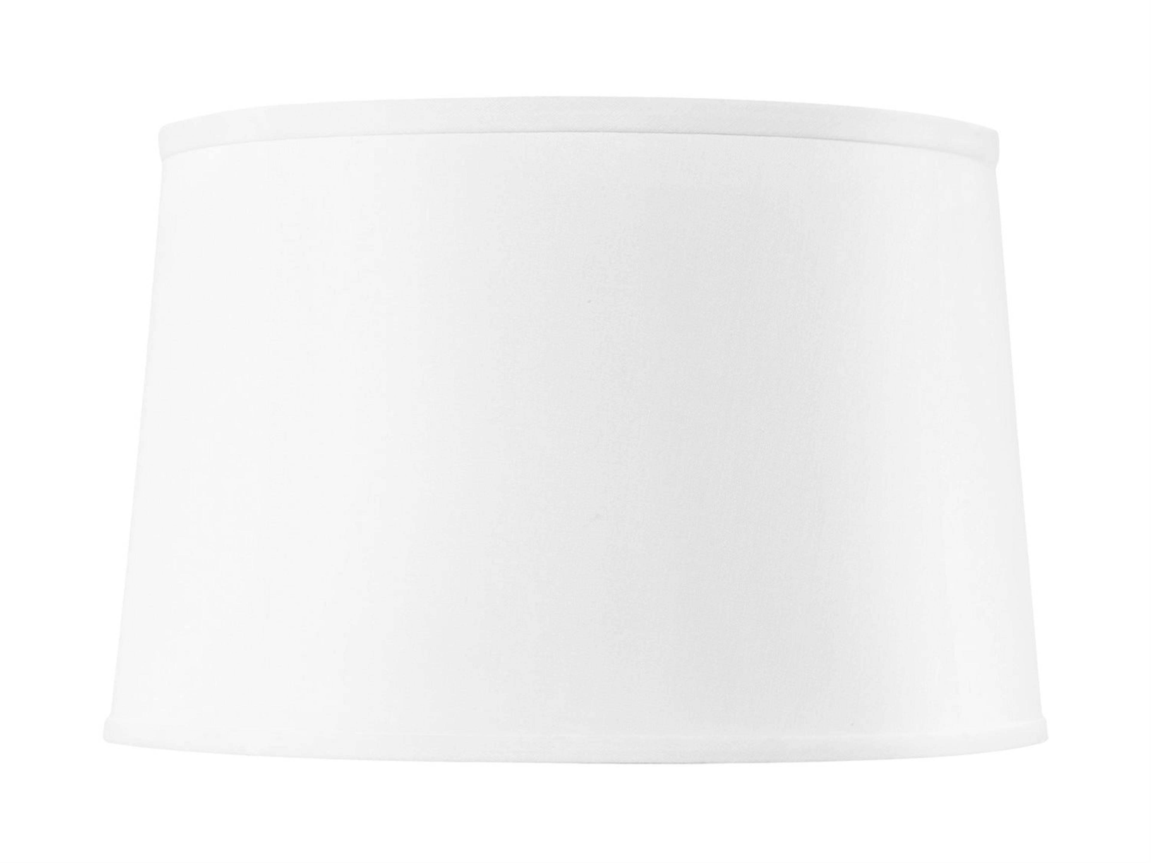 White 17-inch with Gold Shade