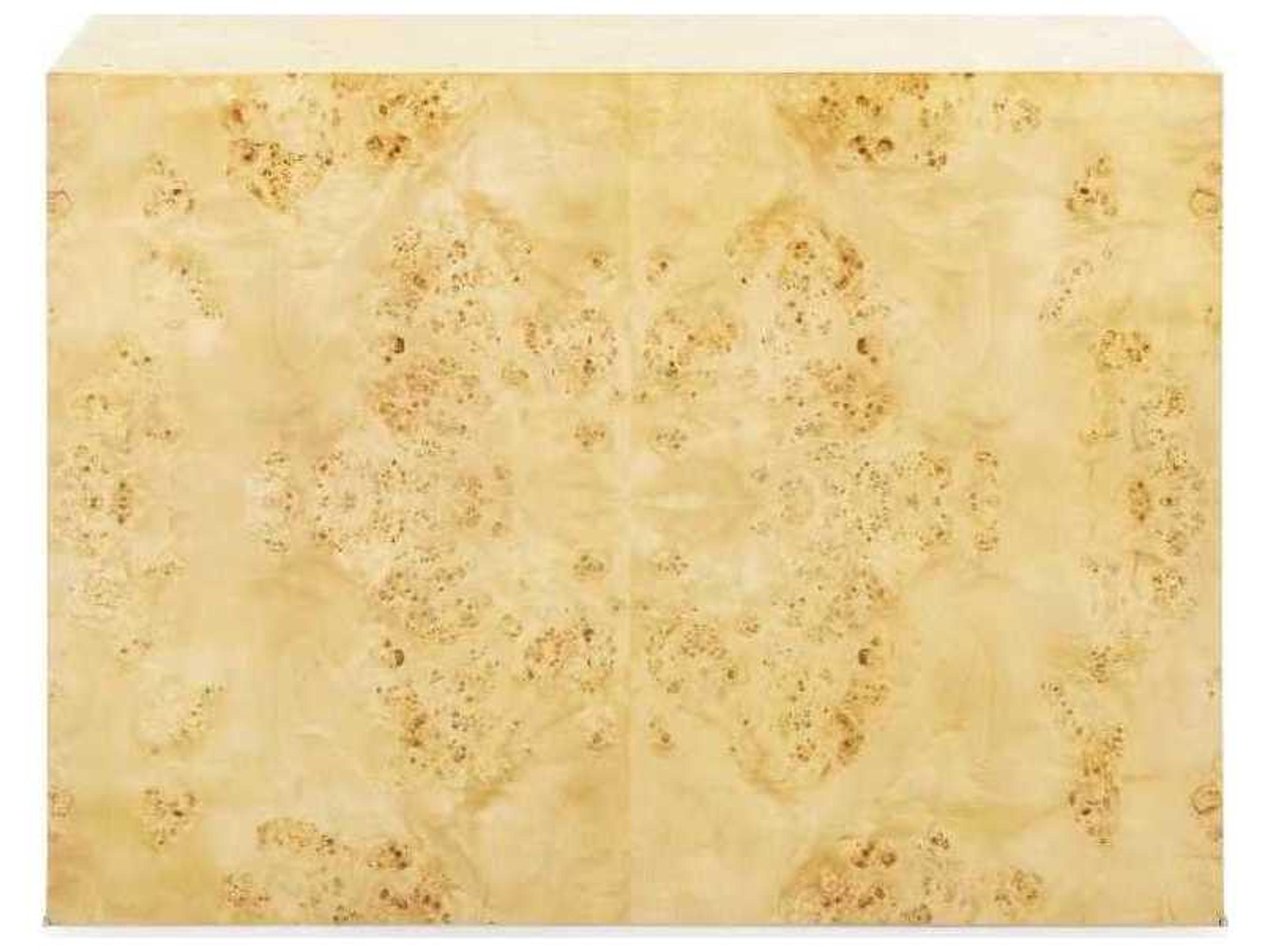 Villa & House Sloane 1 - Drawer Rectangular Wood Burl End Table