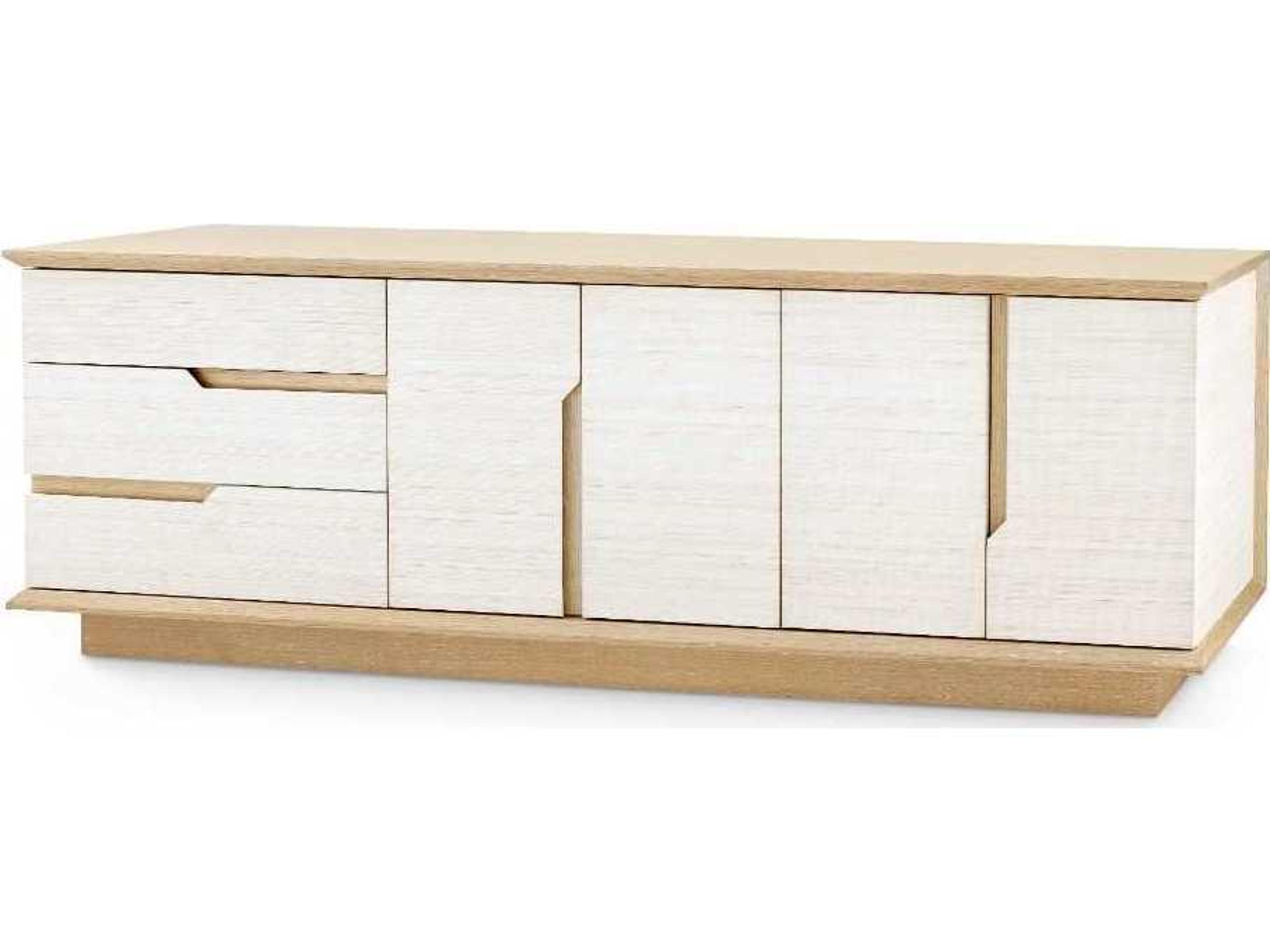 Villa & House 75" Light Natural Shimmer Media Console