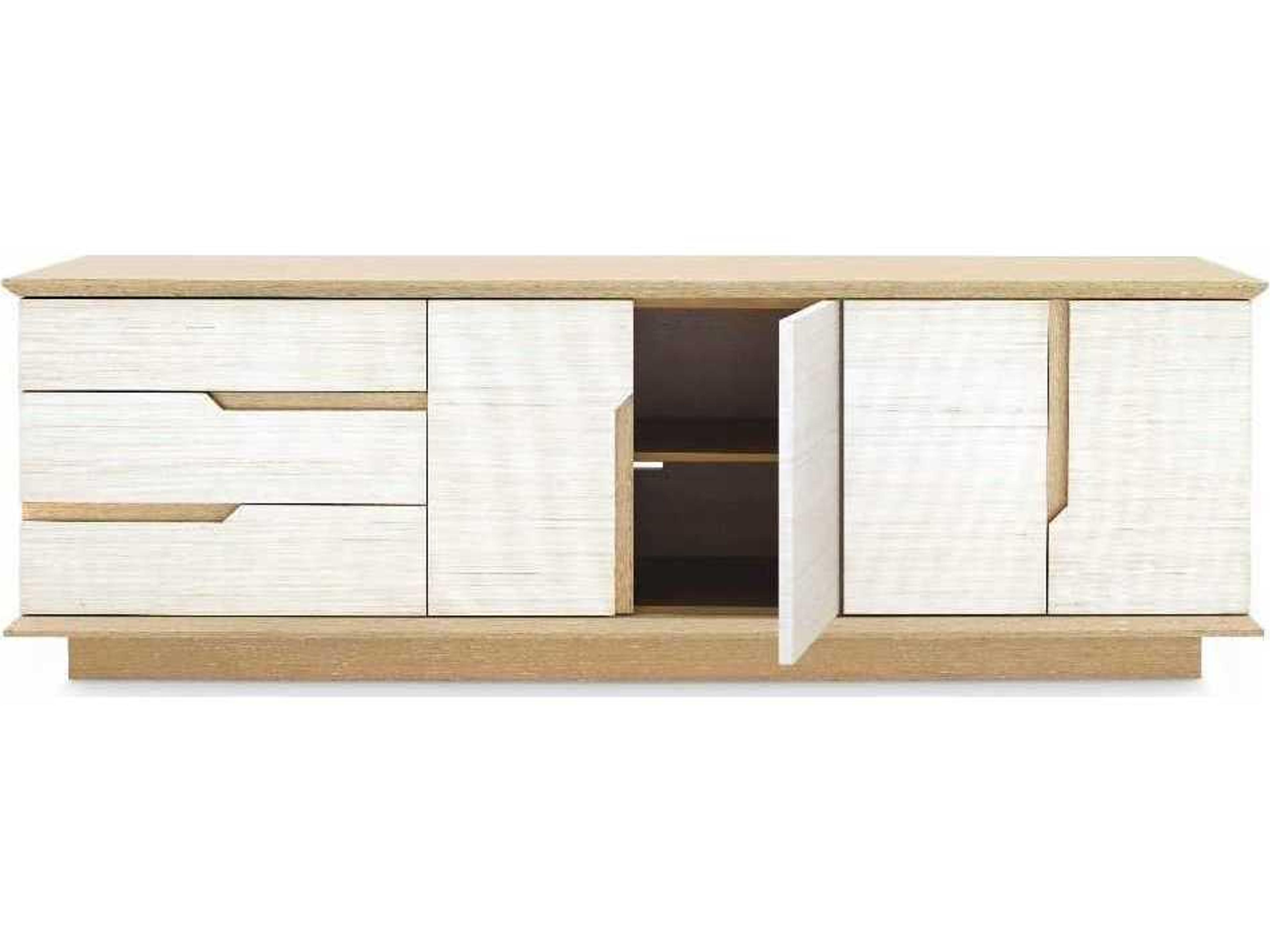 Villa & House 75" Light Natural Shimmer Media Console