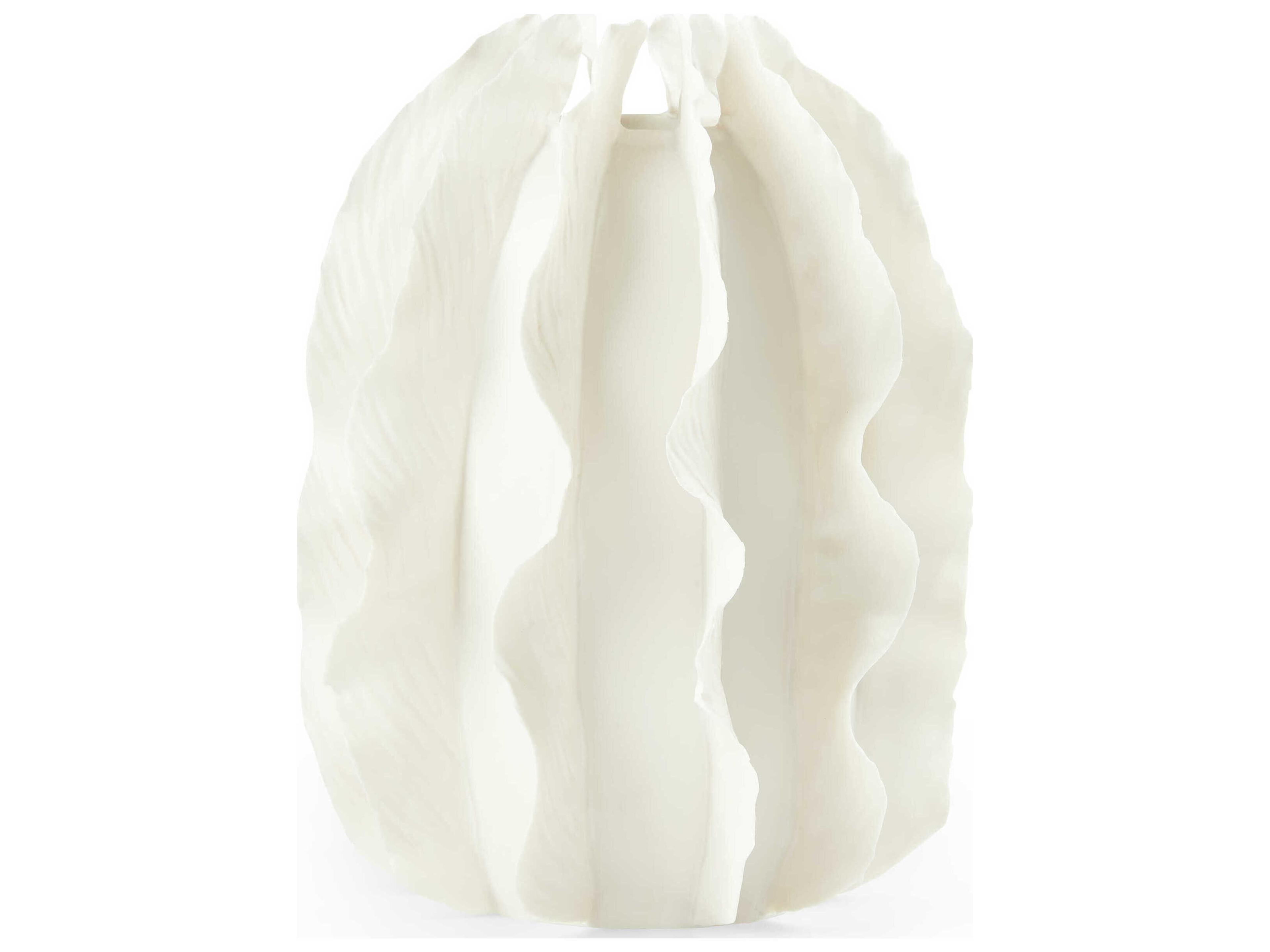 Villa & House Blanc De Chine 11" High Spring Flower Vase