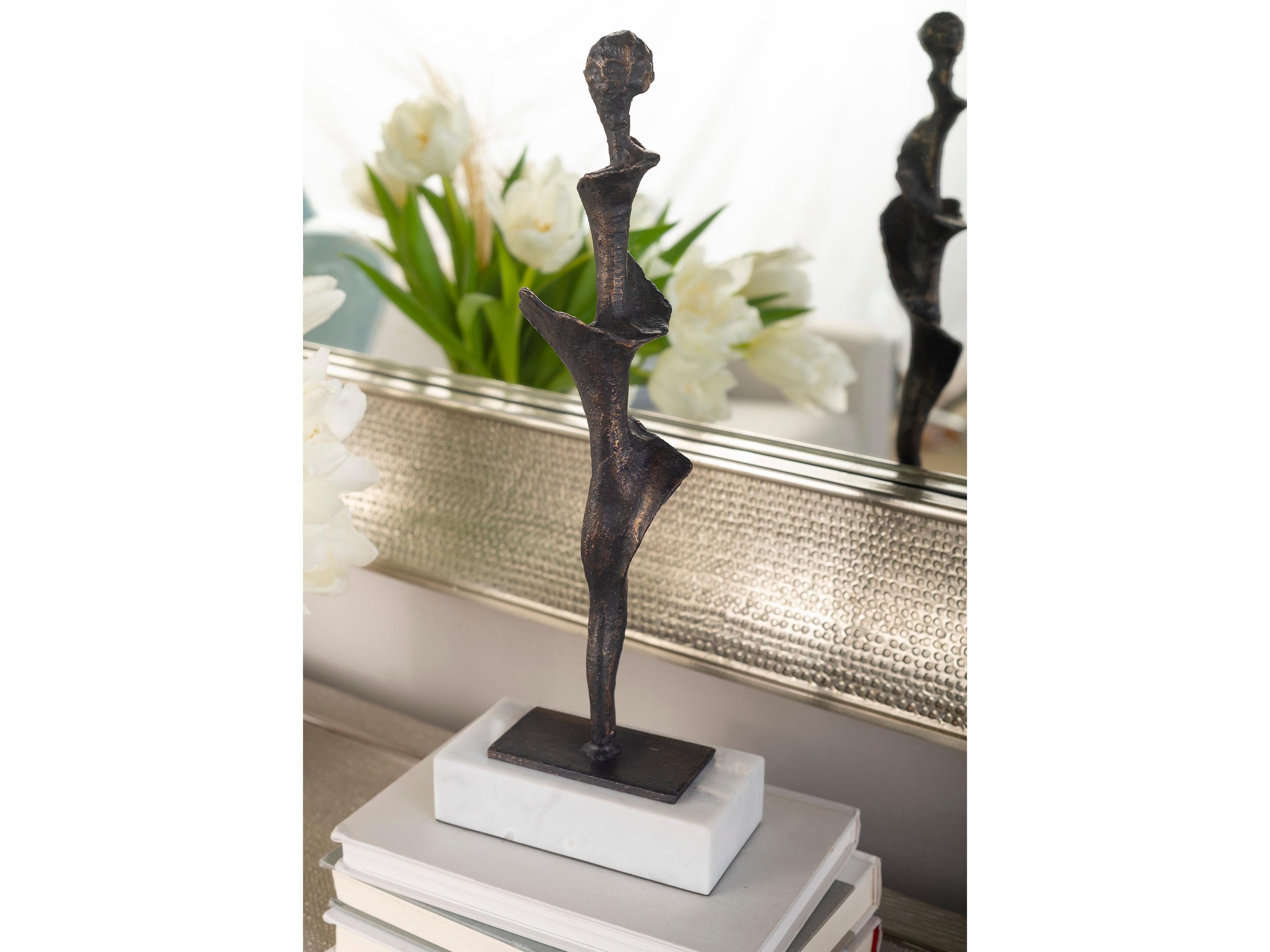 Villa & House Spiral Bronze Sculpture Set of 2