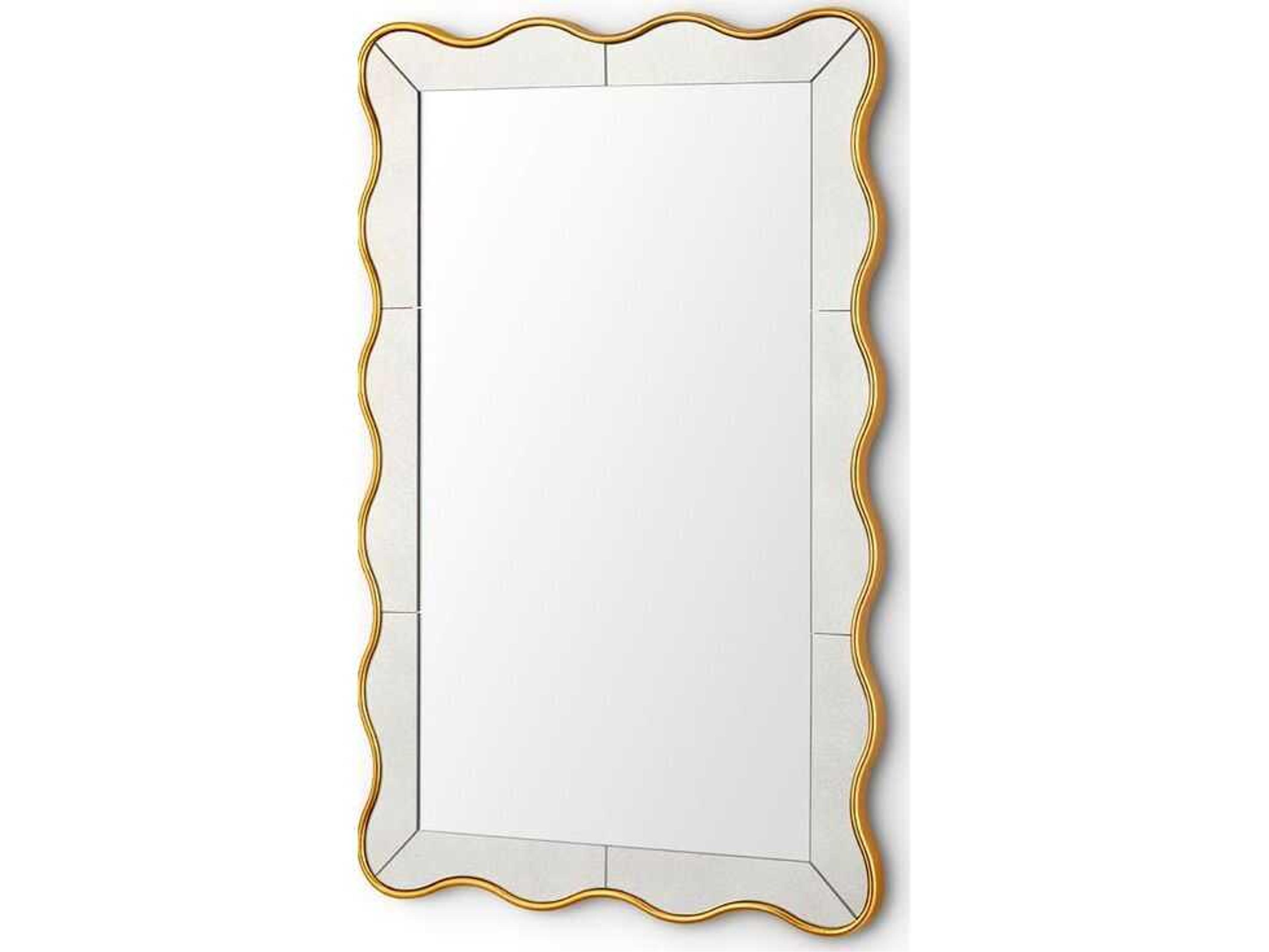 Thaisa Gold Wall Mirror