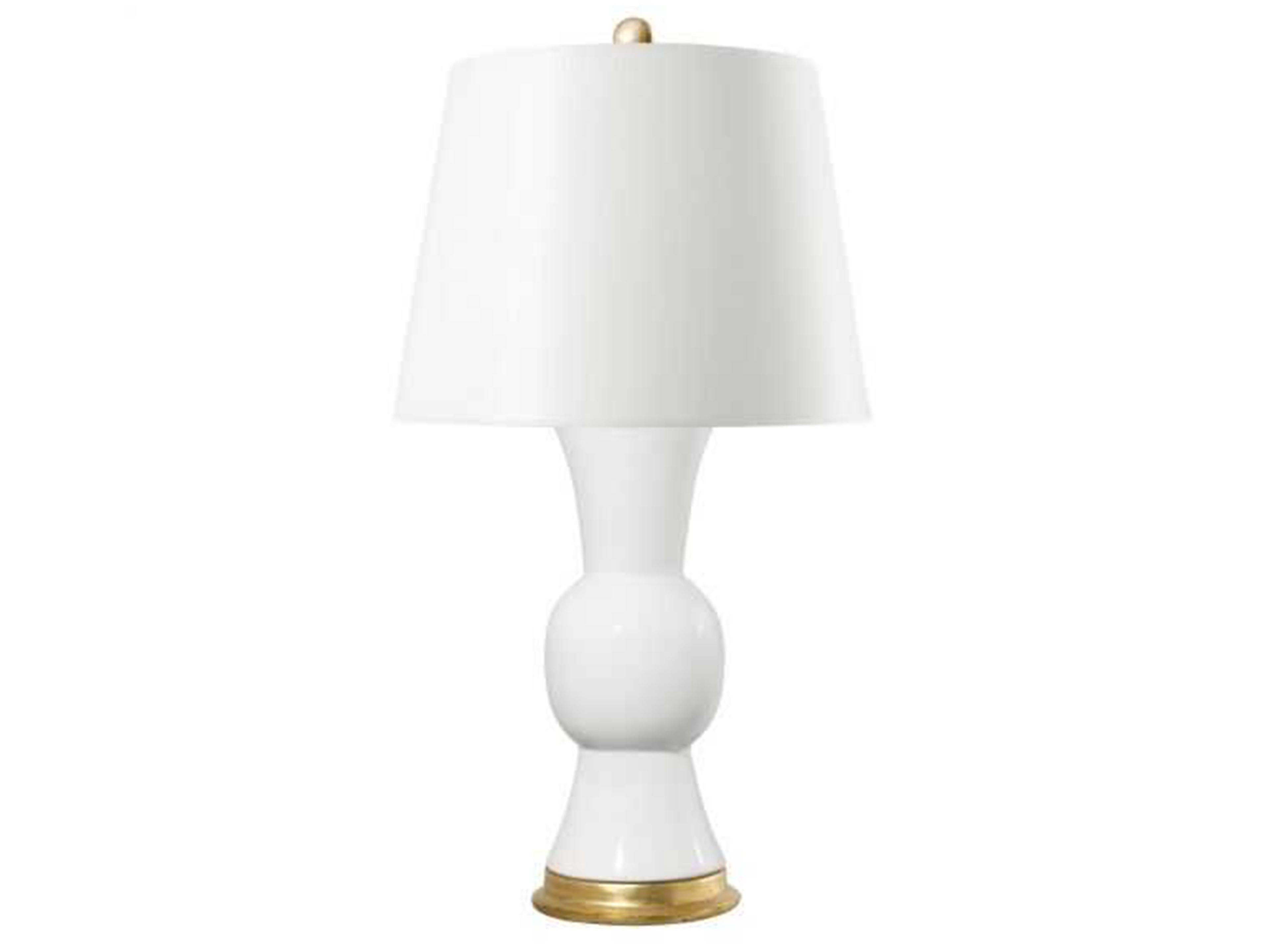 Tao White Smoke 1 - Light Buffet Lamp Base (Lamp Only)