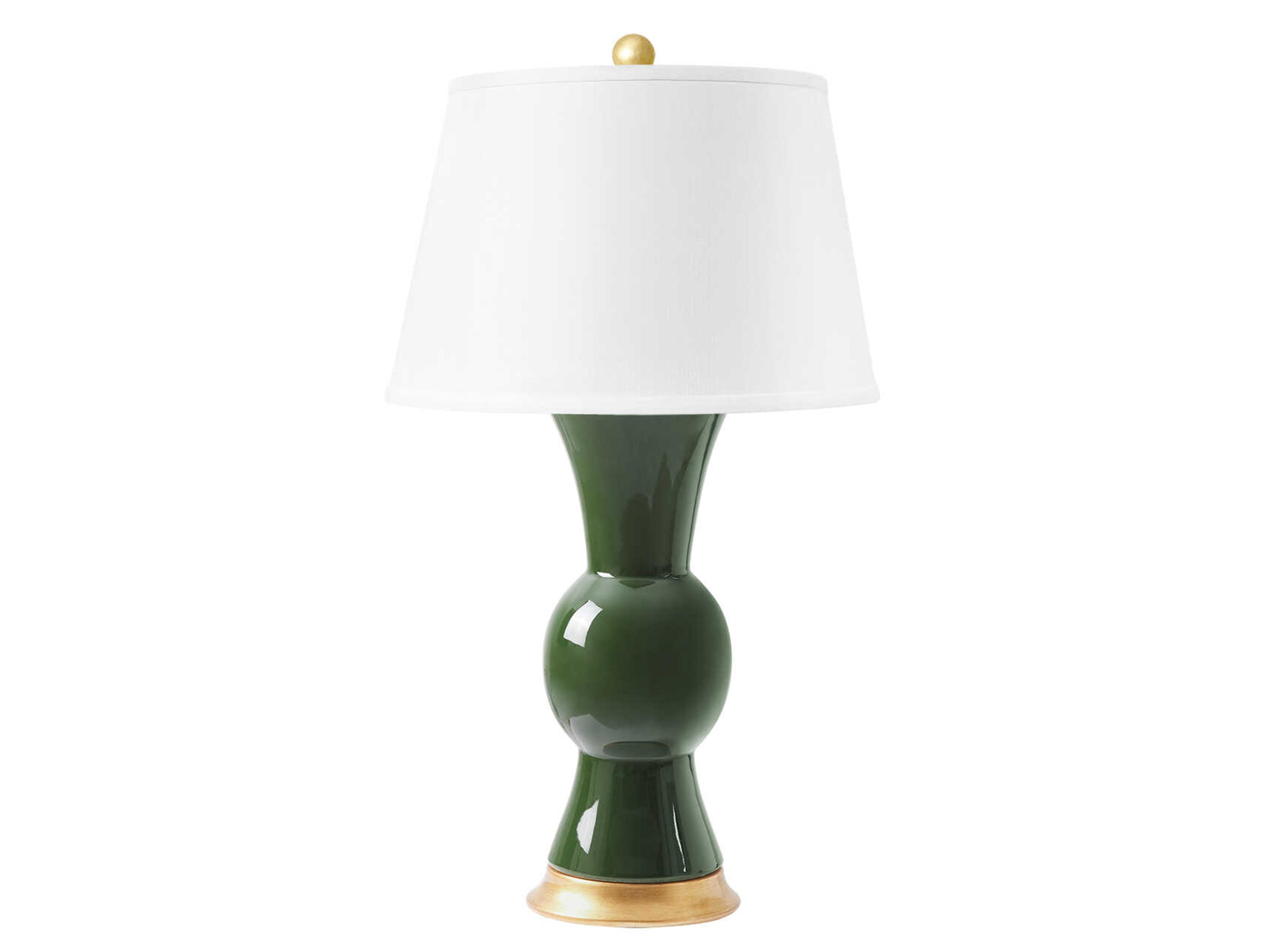 Tao Dark Green 1 - Light Buffet Lamp Base (Lamp Only)