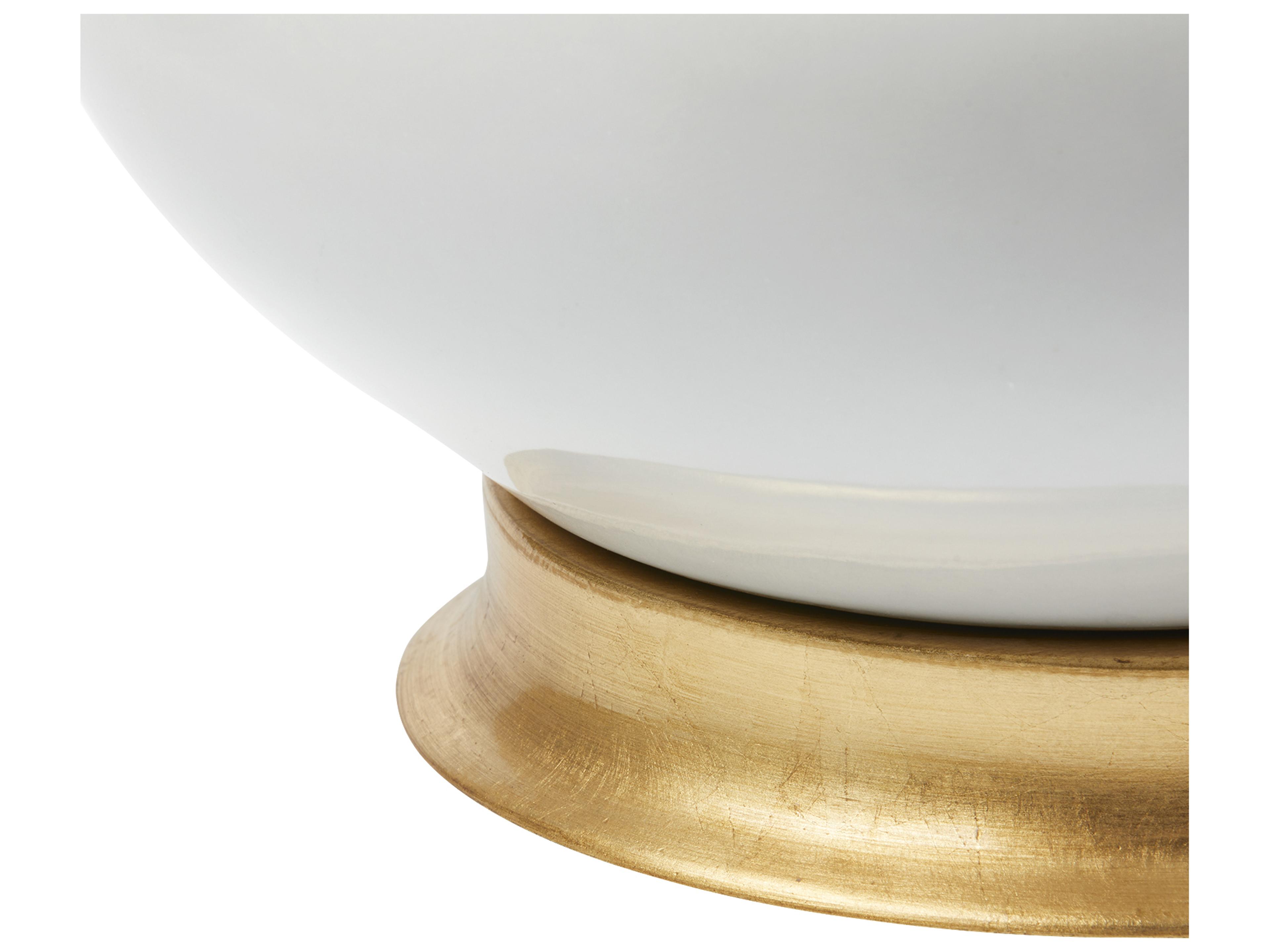 Villa & House Thiri Coconut White Buffet Lamp