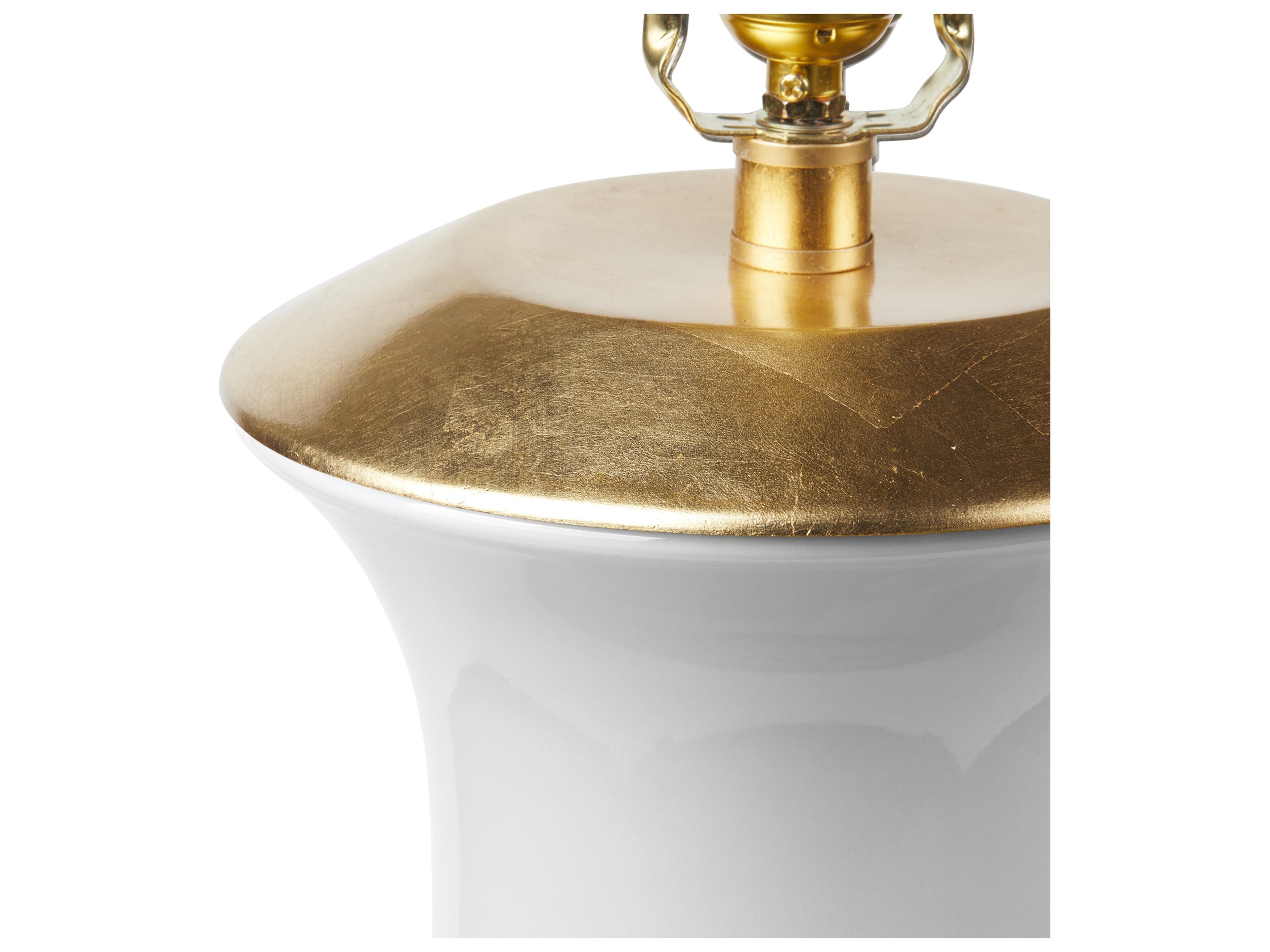 Villa & House Thiri Coconut White Buffet Lamp