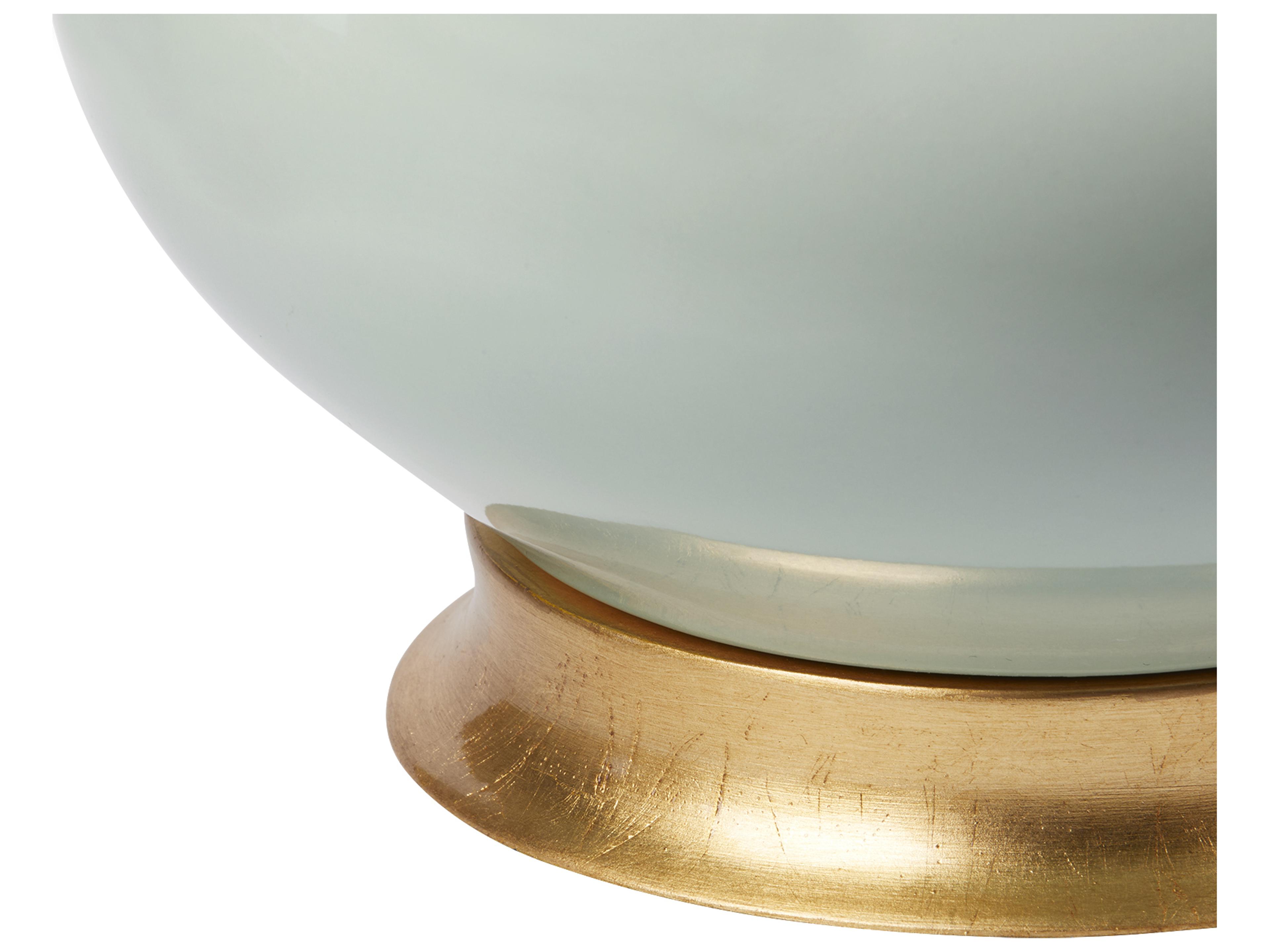 Villa & House Thiri Pale Celadon Green Buffet Lamp