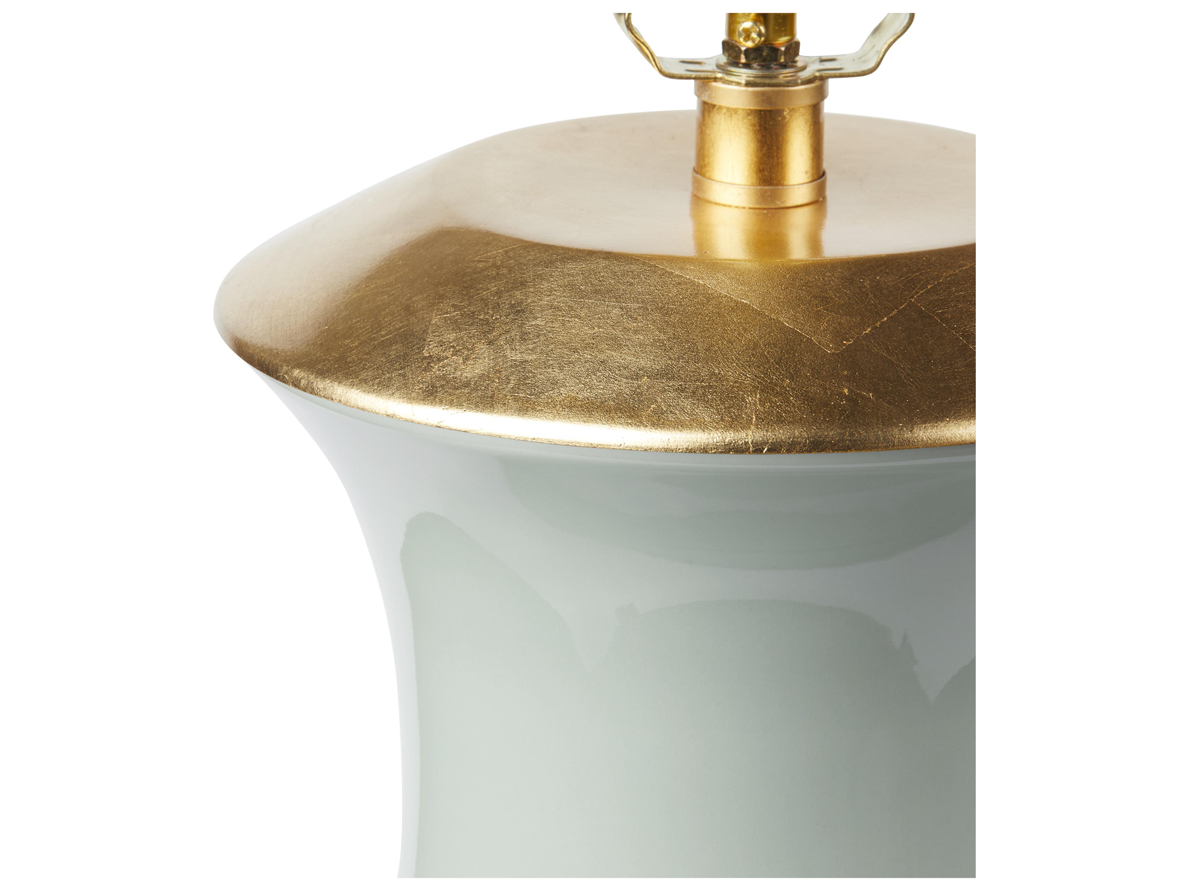 Villa & House Thiri Pale Celadon Green Buffet Lamp