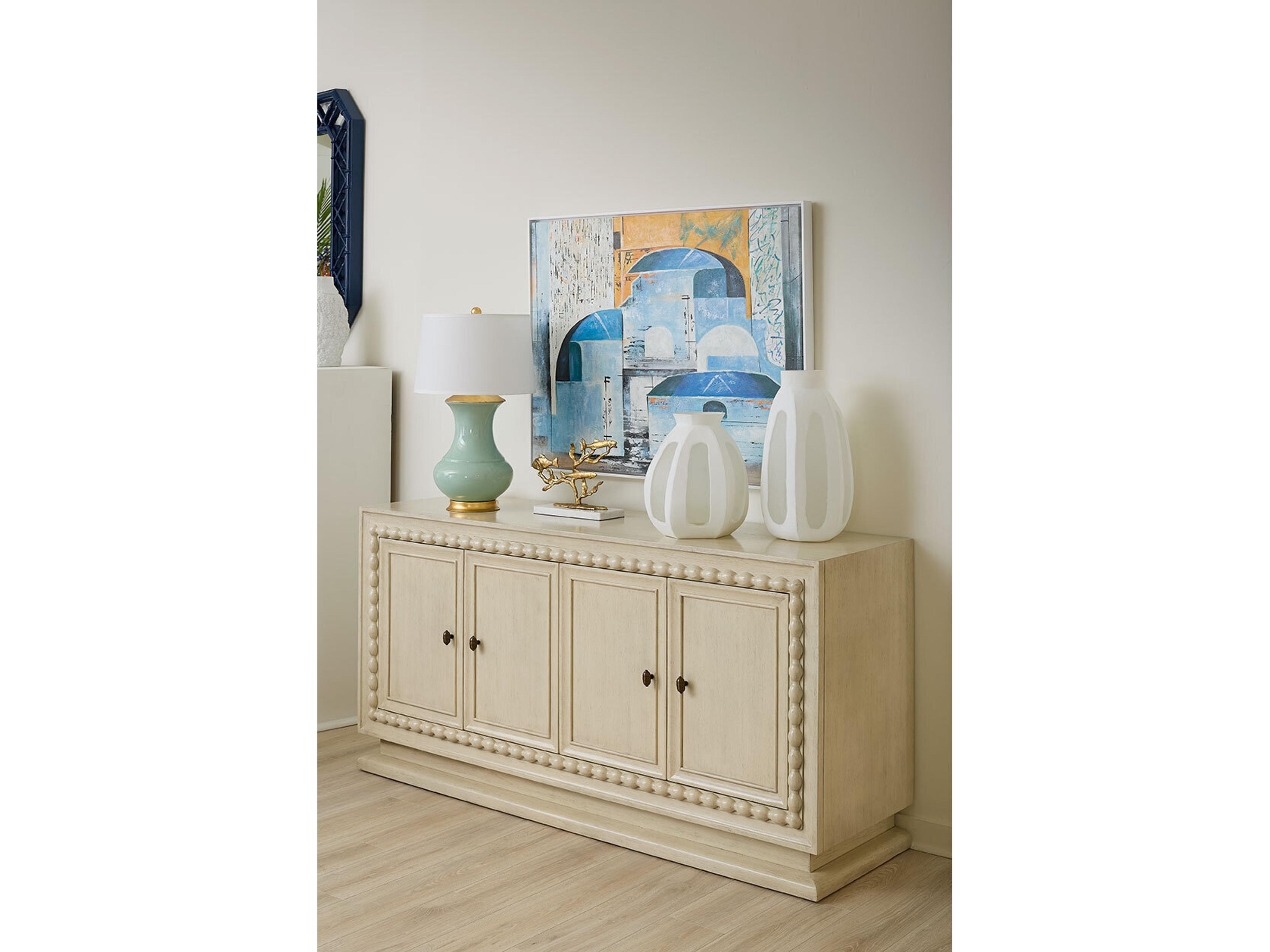 Villa & House Thiri Pale Celadon Green Buffet Lamp