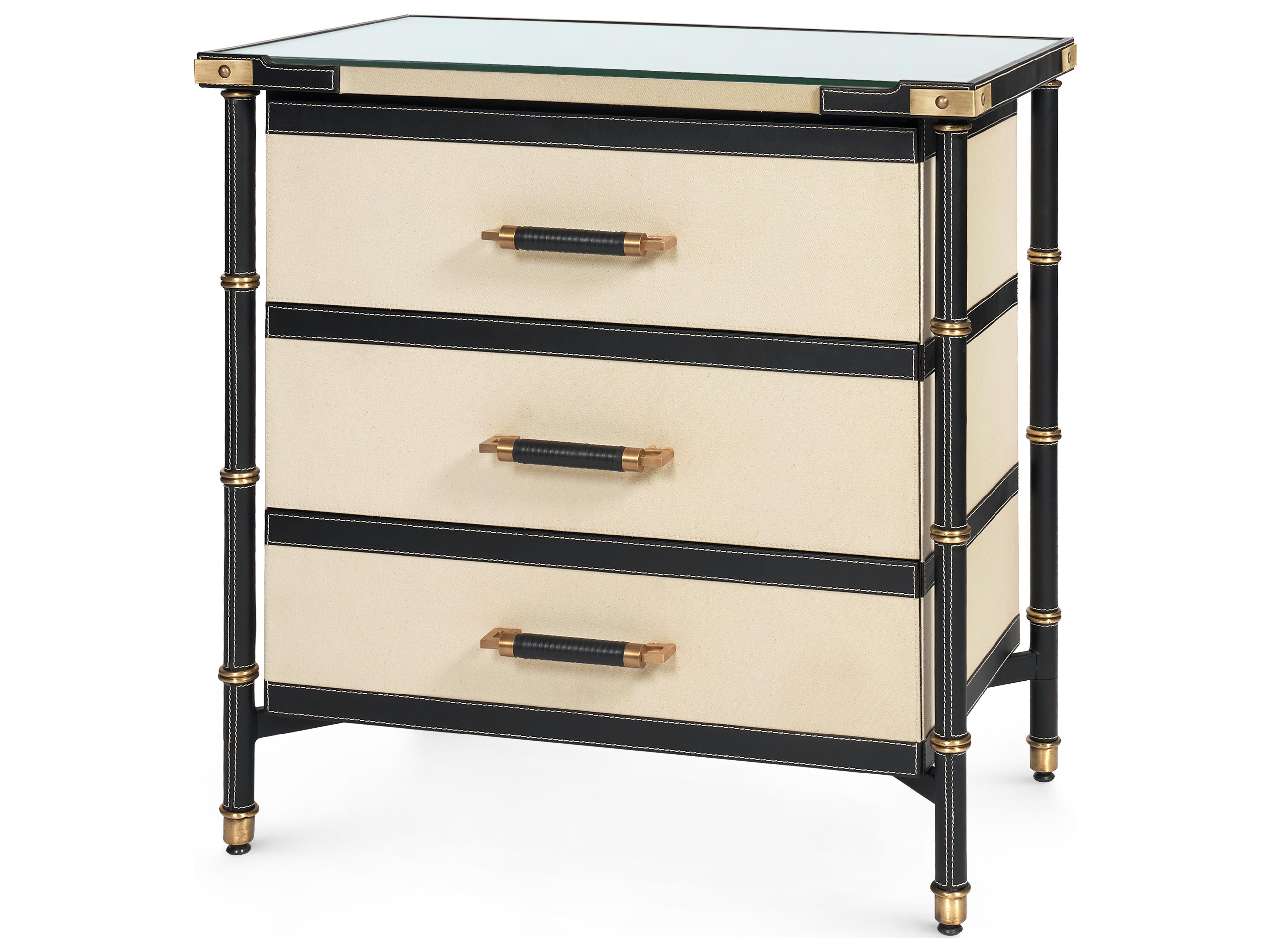 Rectangular Glass End Table