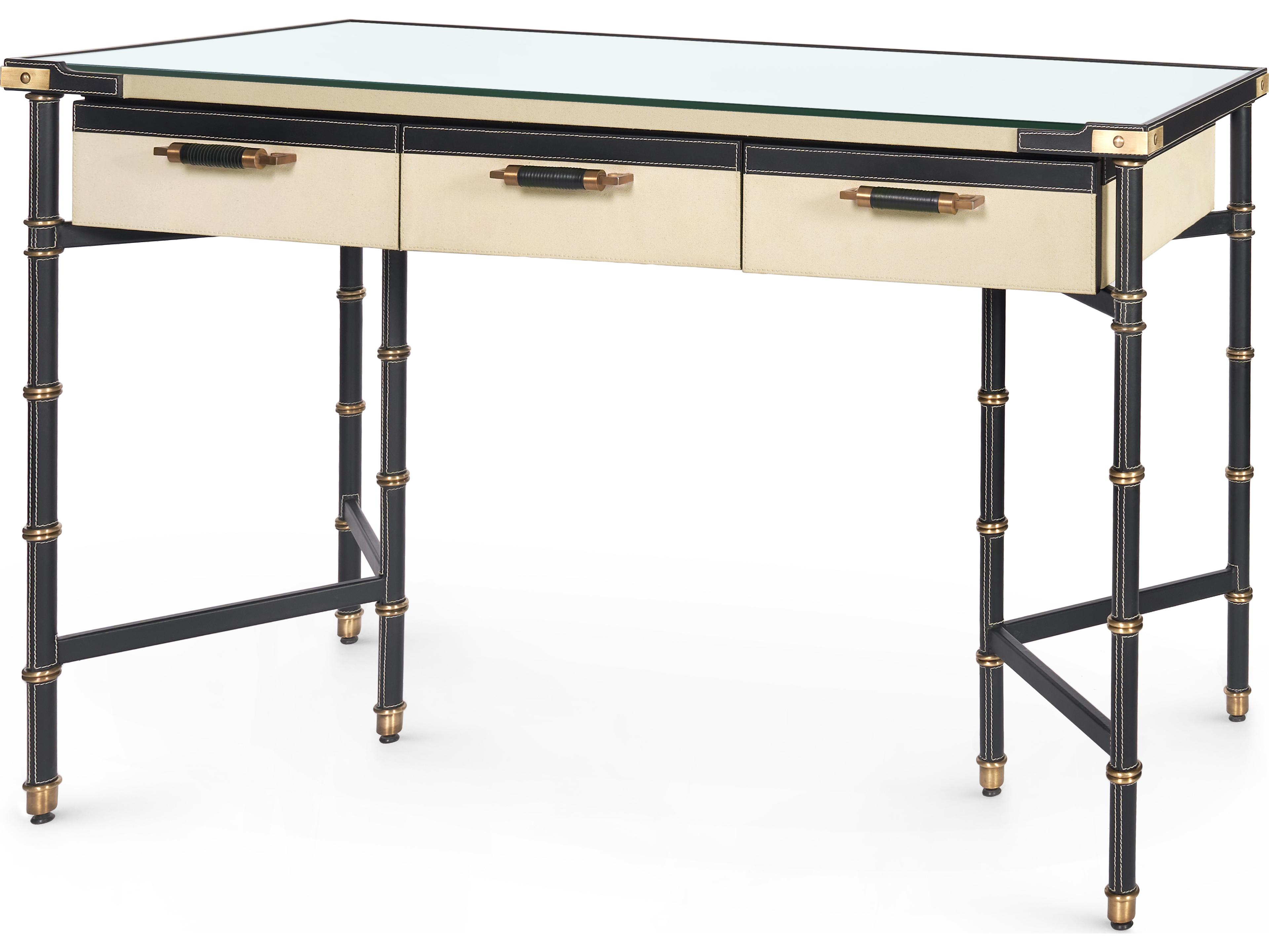 Black White Writing Desk