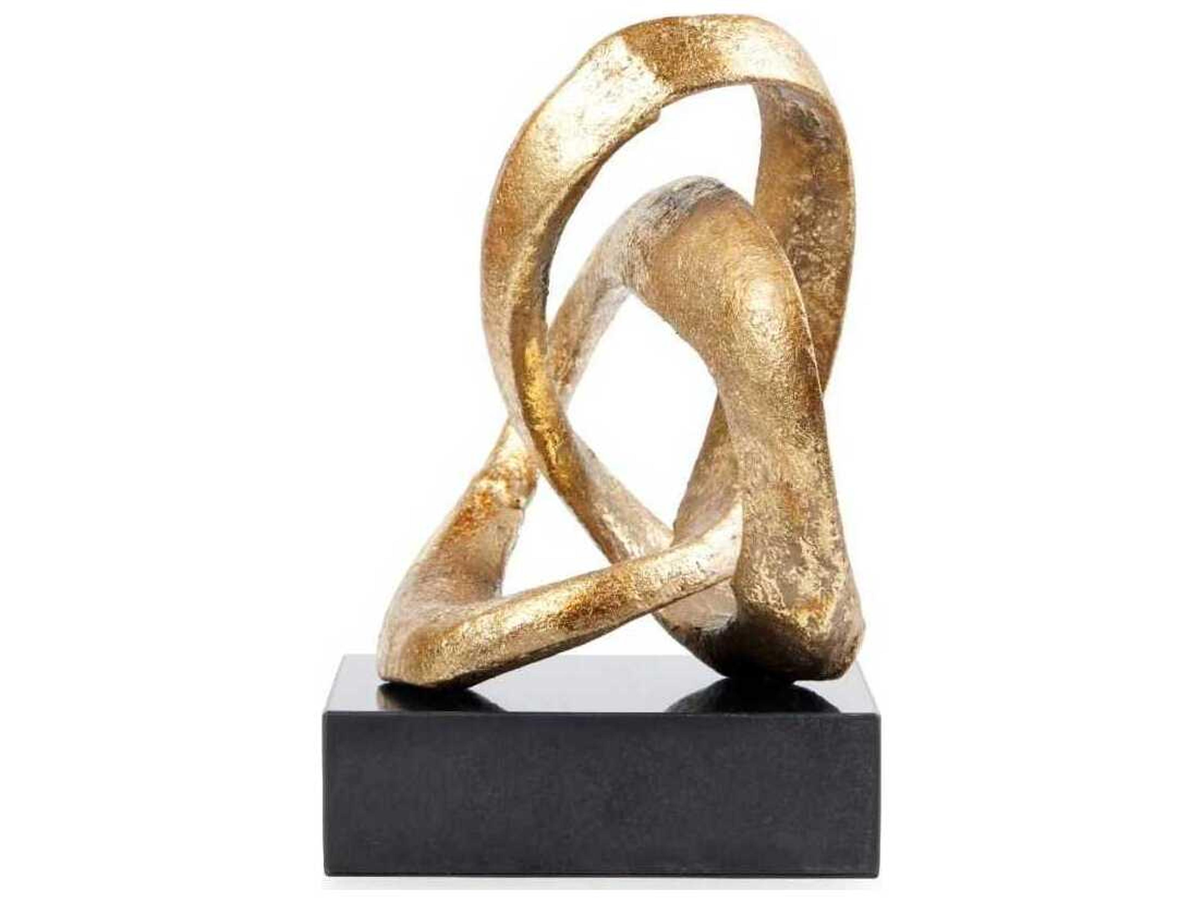 Villa & House Taso Gold Leaf Sculpture