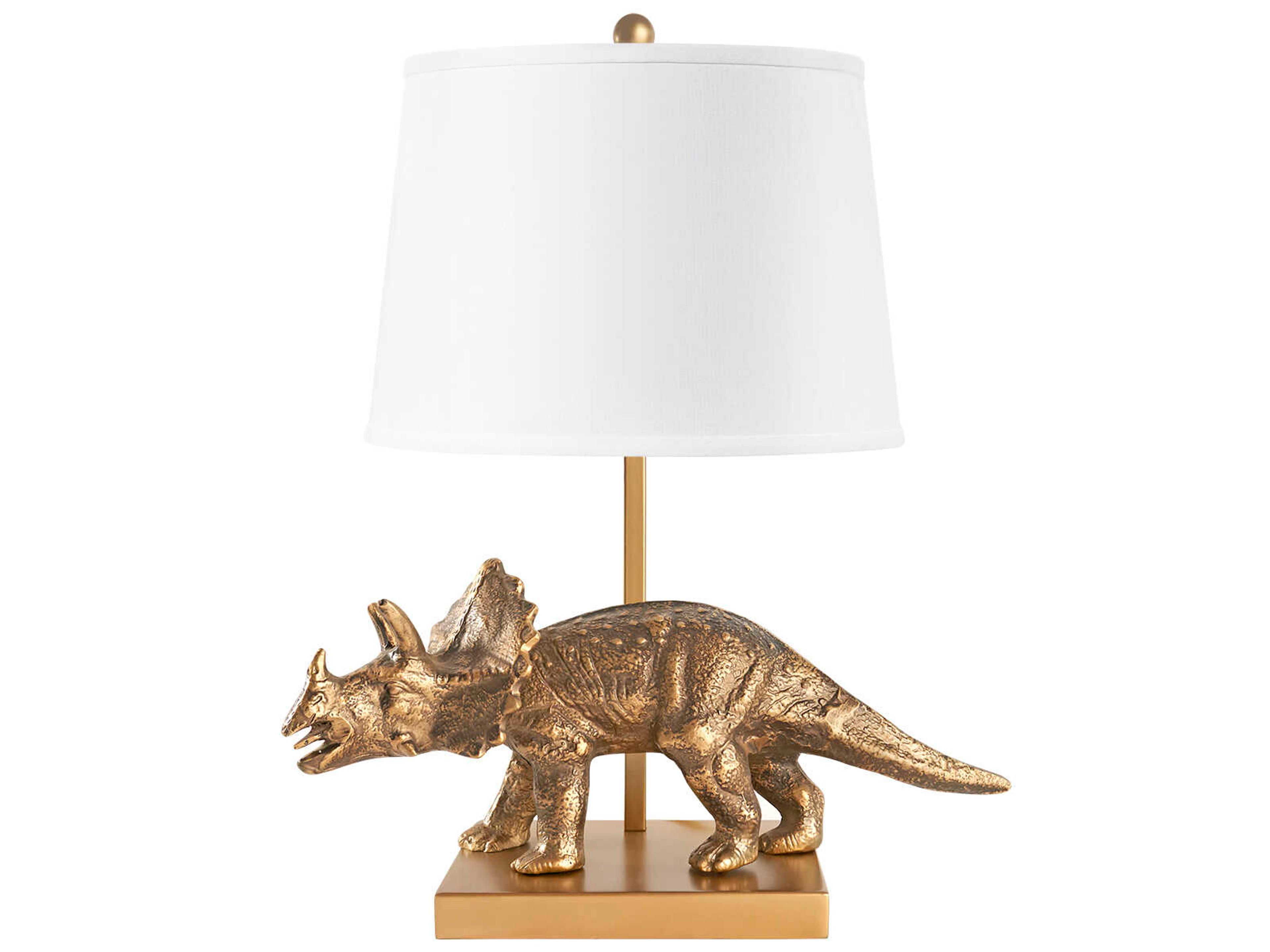 Villa & House Titus Antique Brass Table Lamp