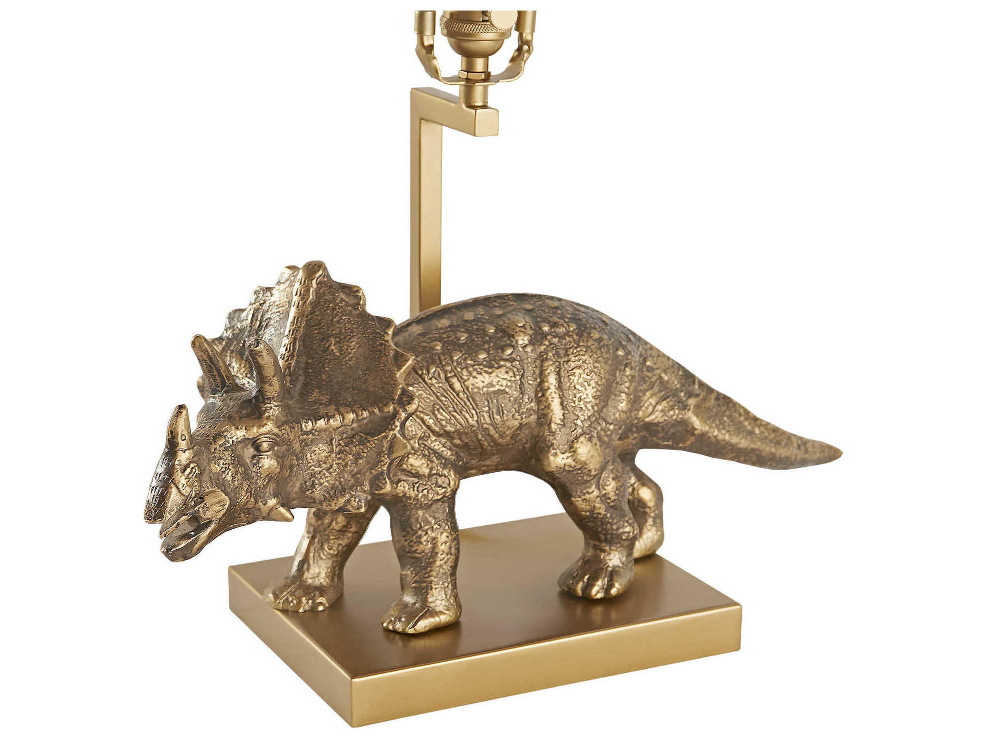 Villa & House Titus Antique Brass Table Lamp