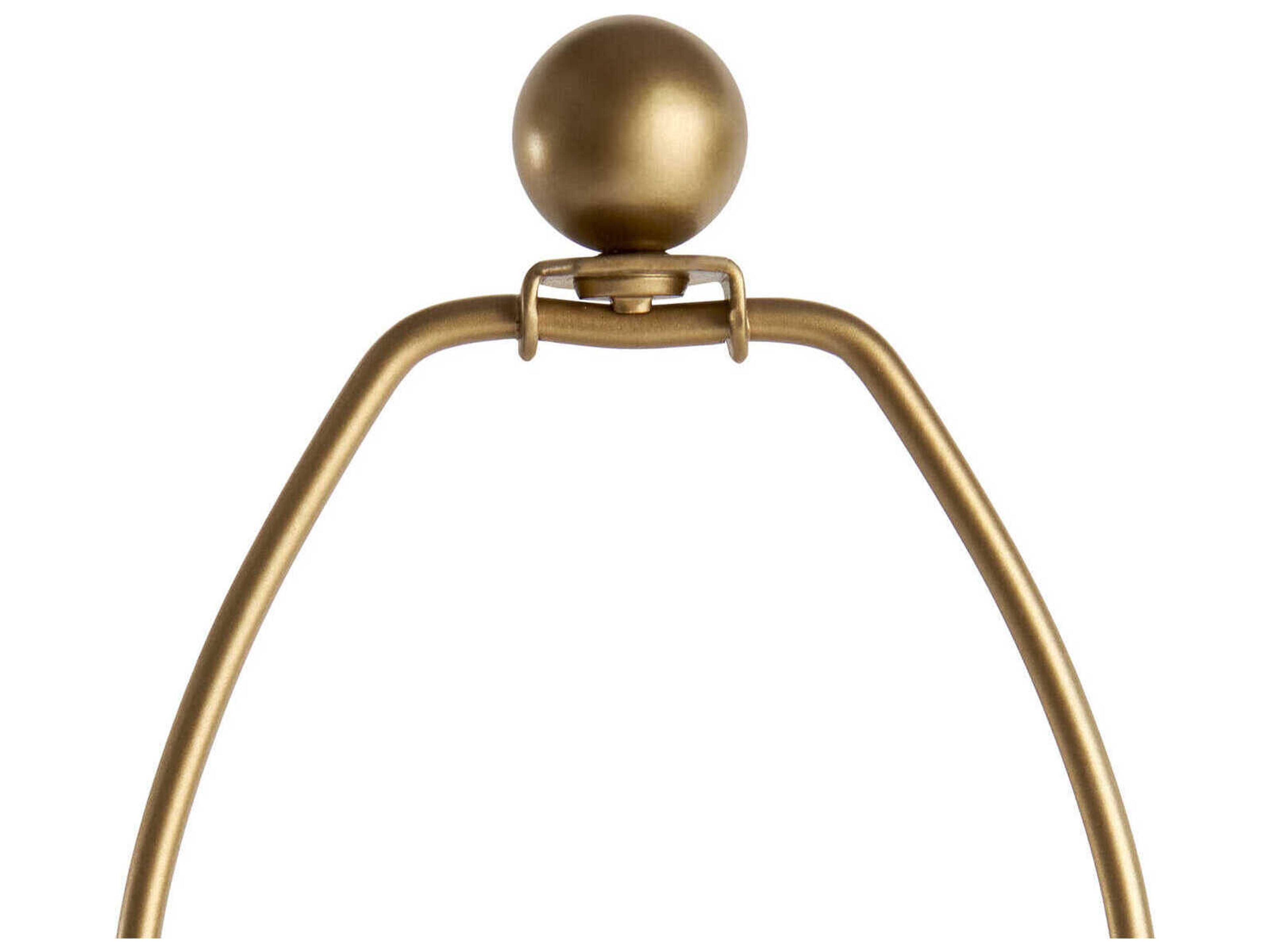 Villa & House Titus Antique Brass Table Lamp