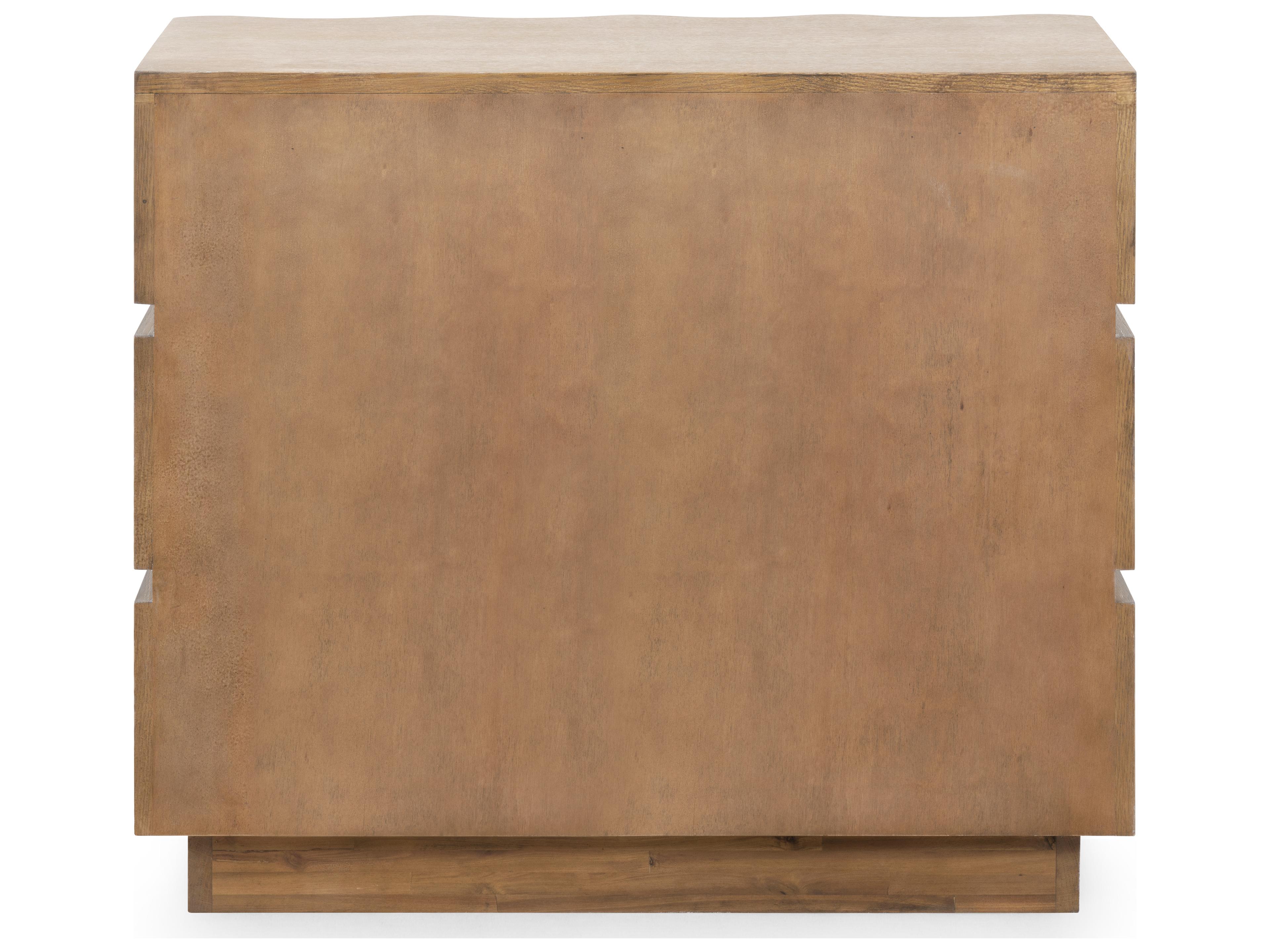 Villa & House 3-Drawers Brown Dresser