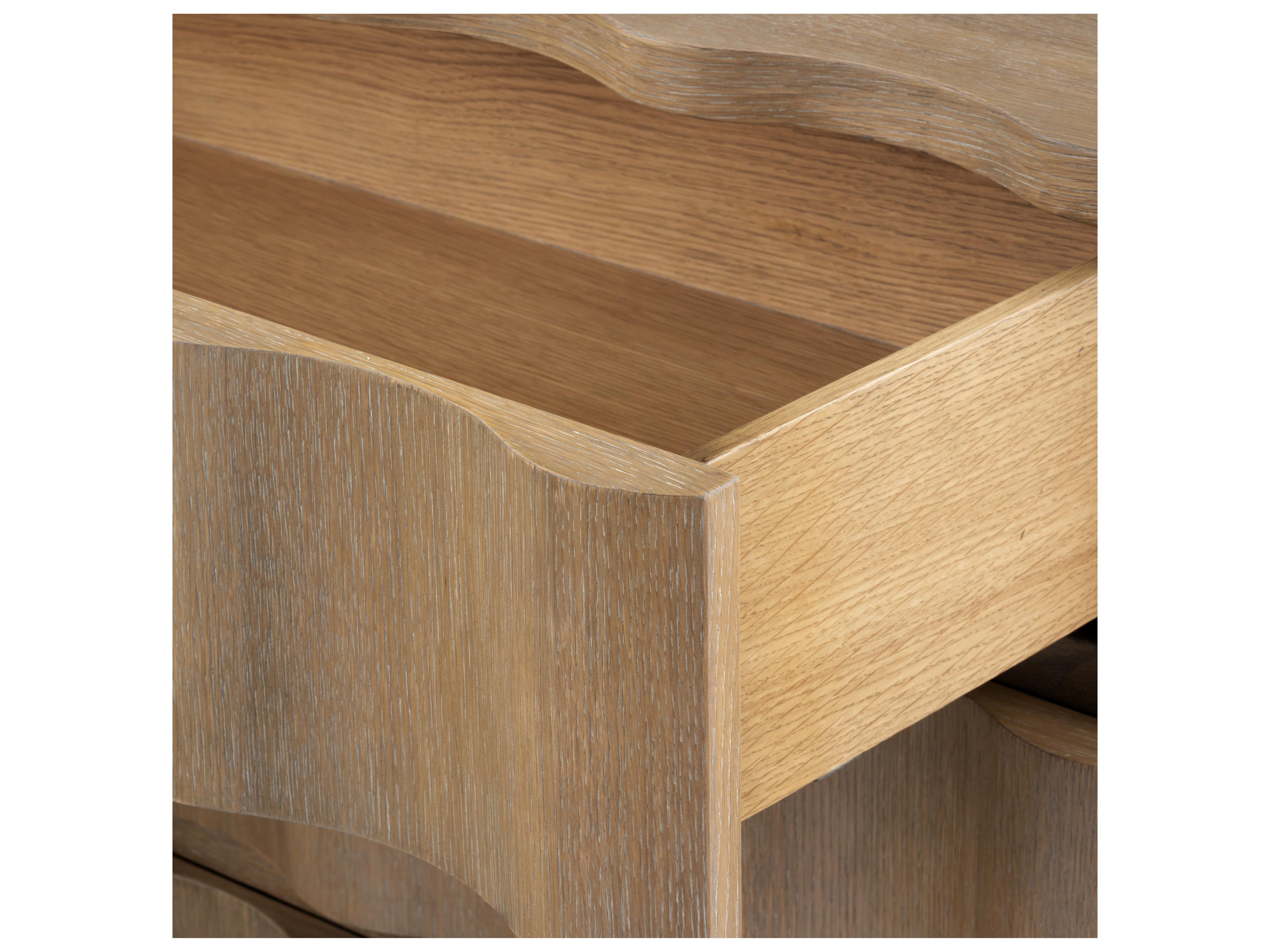 Villa & House 6-Drawers Brown Double Dresser