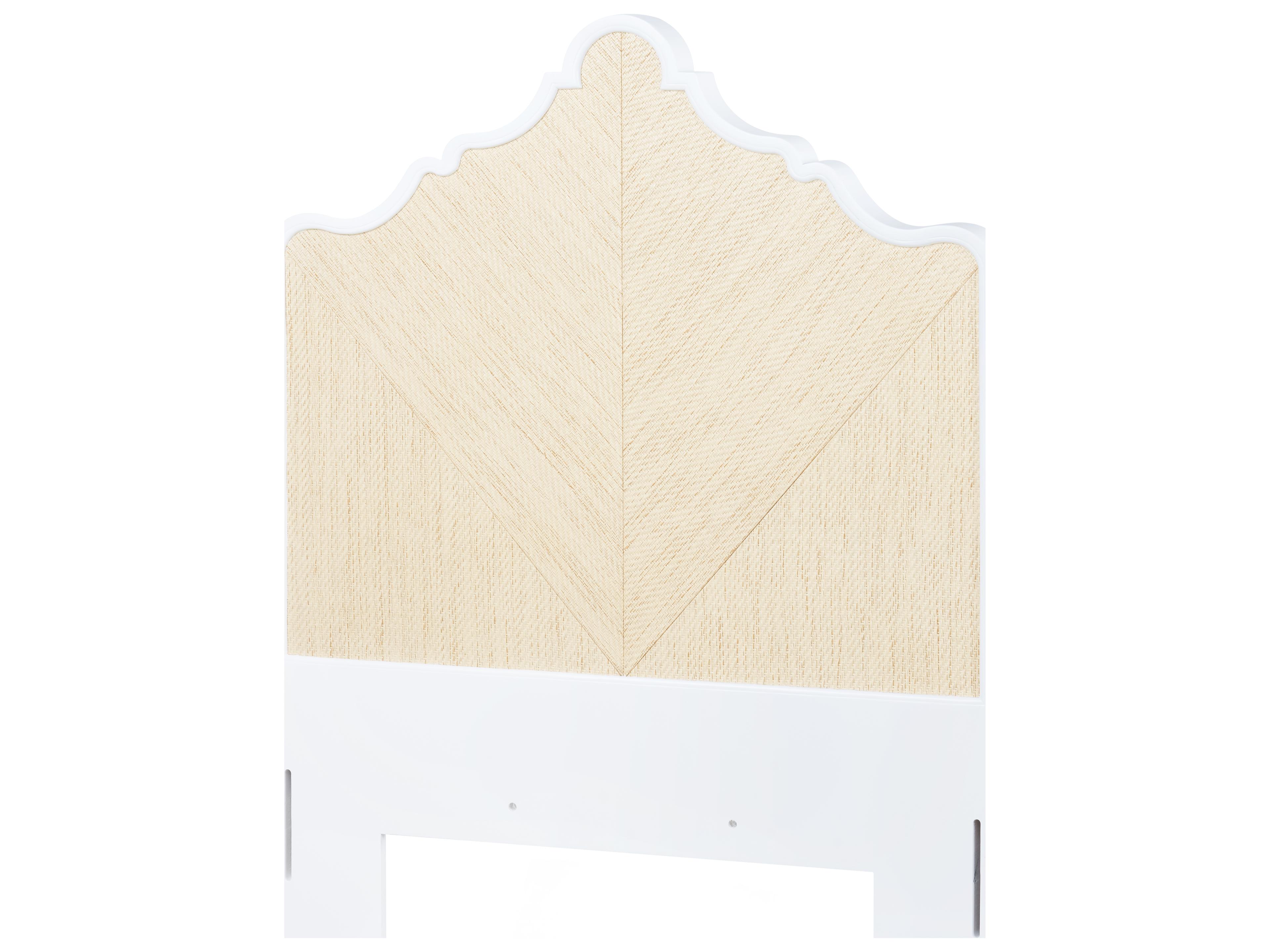 Victoria Natural Twill Twin Headboard