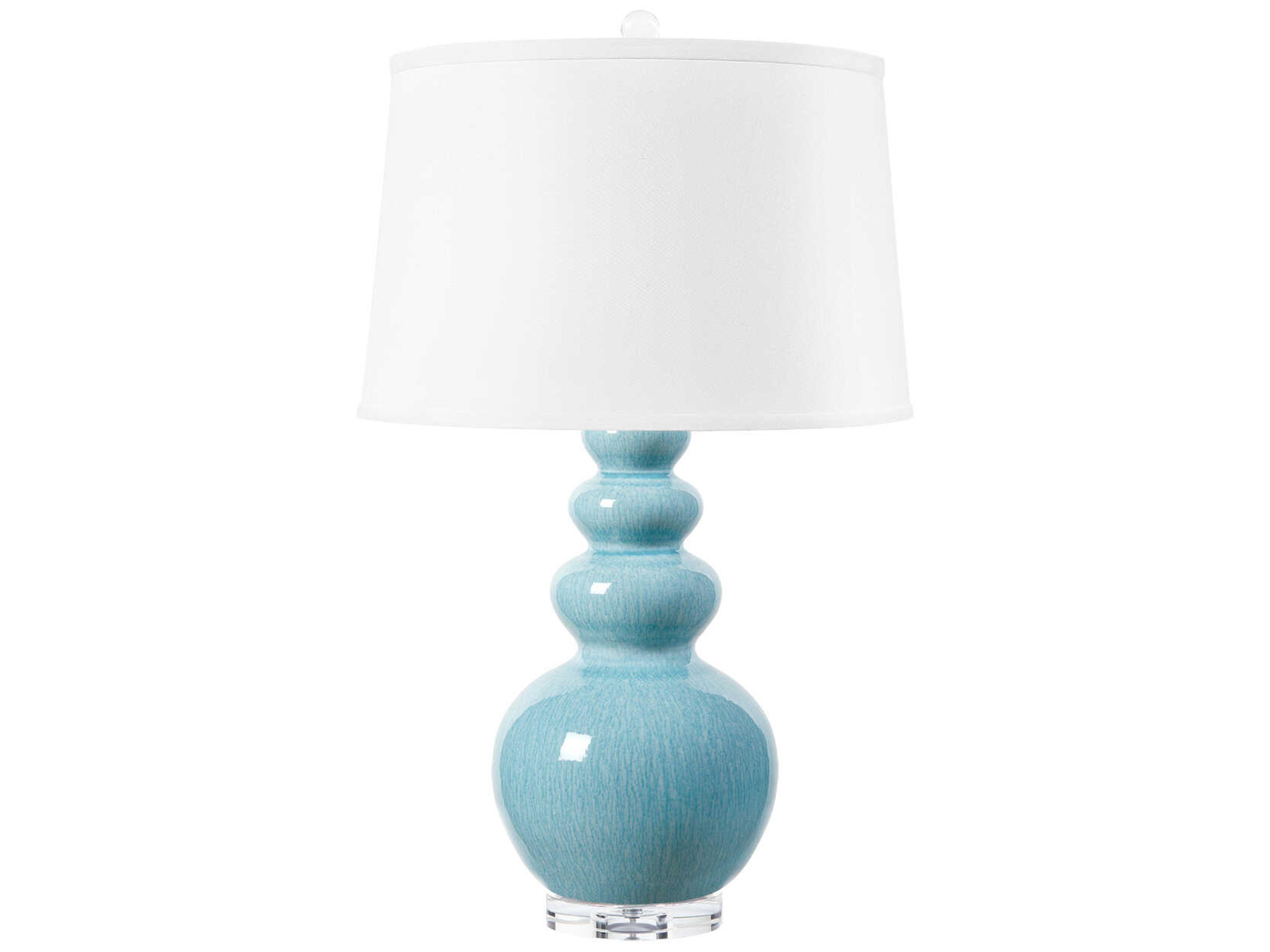 Virginia Cloud Blue Buffet Lamp
