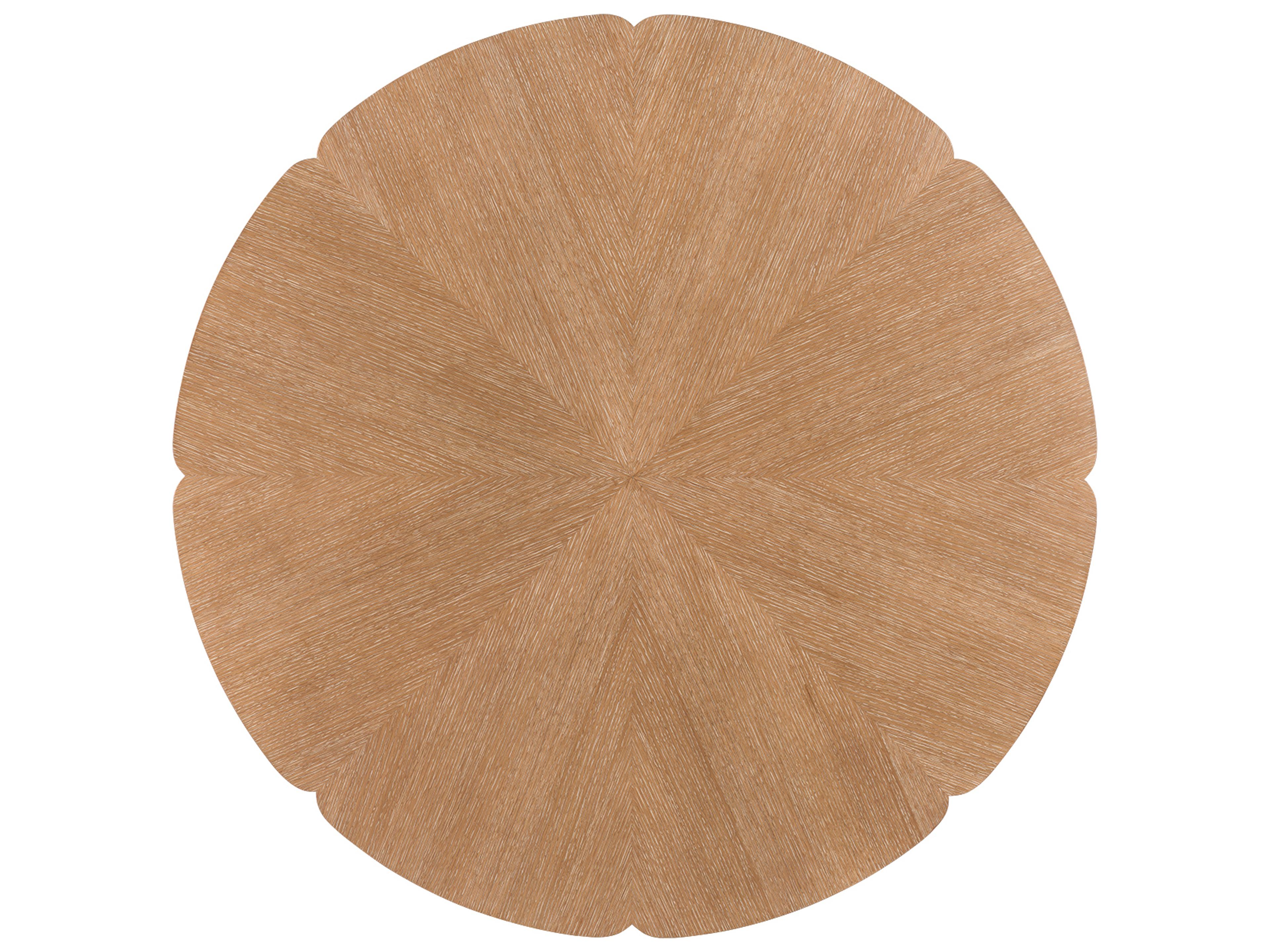 Villa & House York Round Wood Almond Dining Table