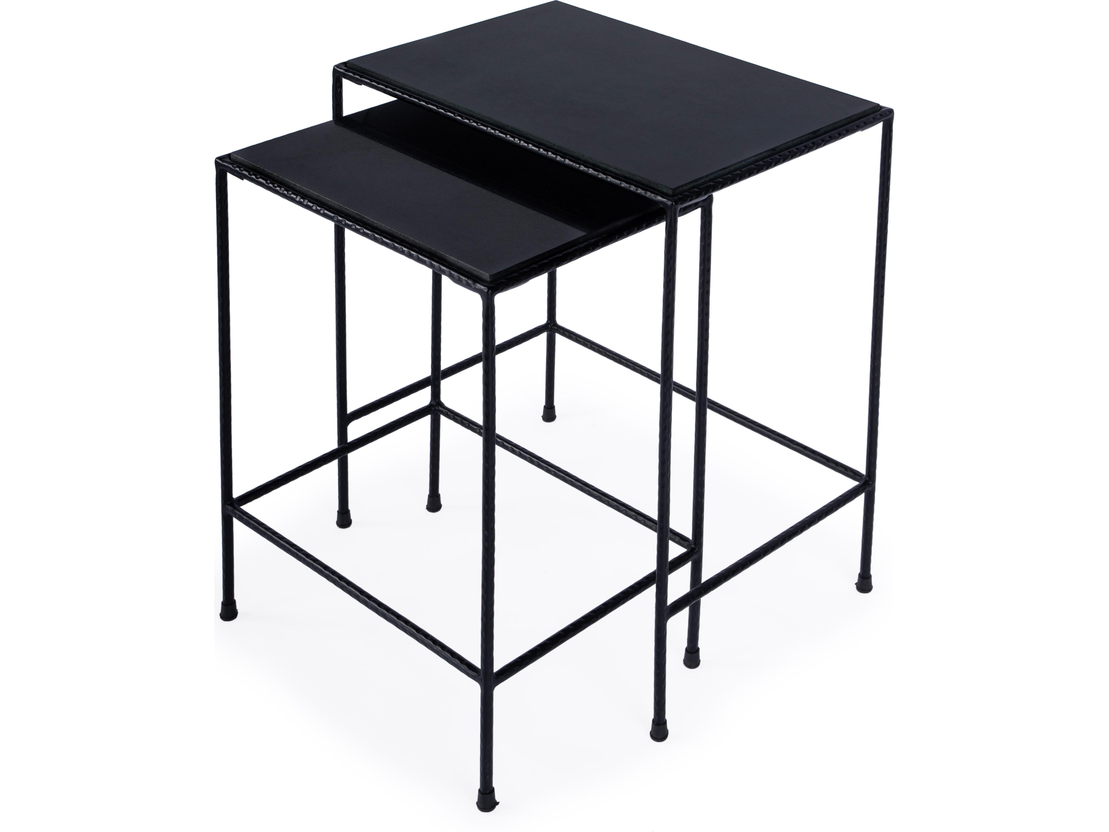 Butler Outdoor Carrera Metal Rectangular End Table
