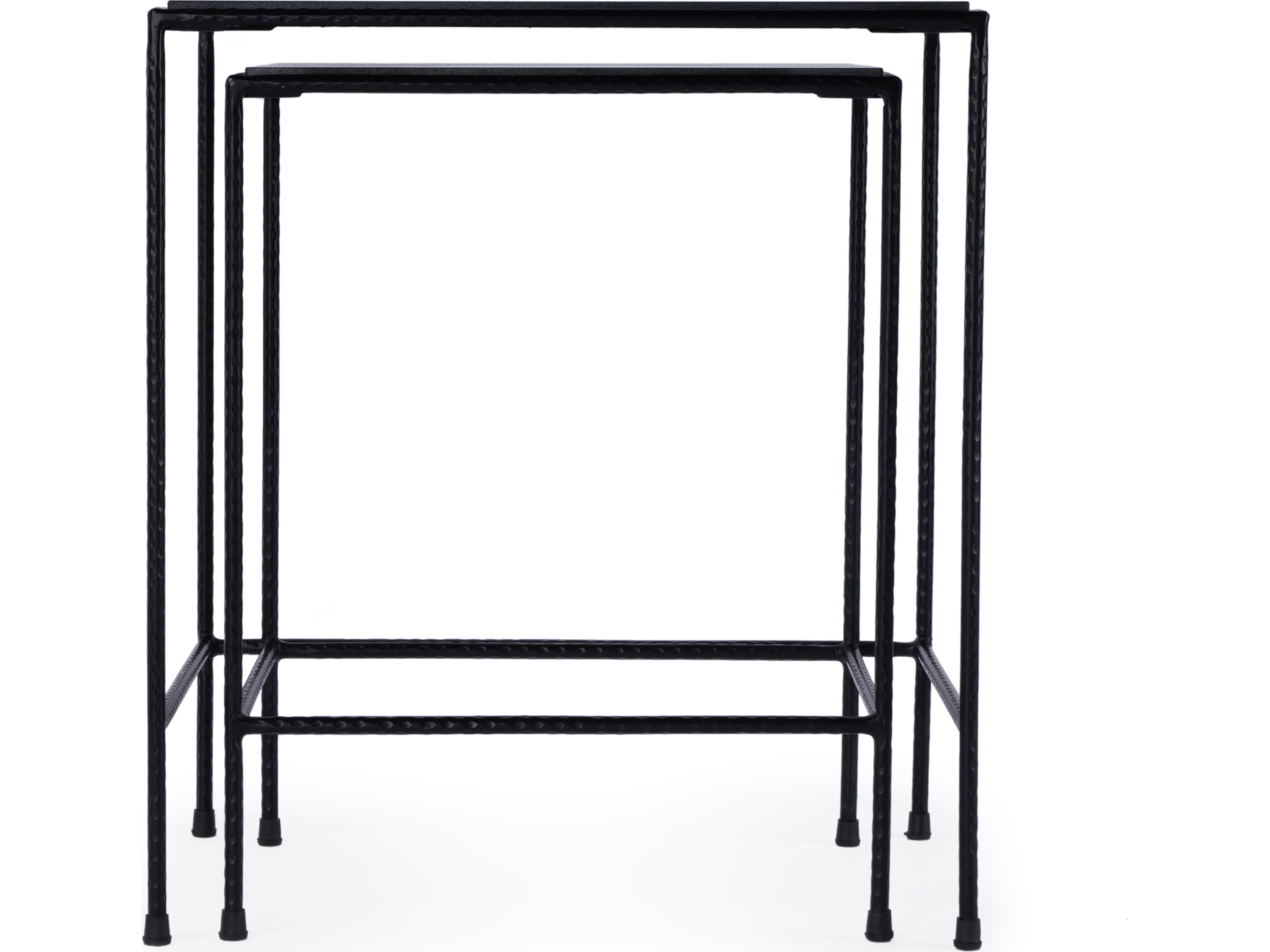 Butler Outdoor Carrera Metal Rectangular End Table