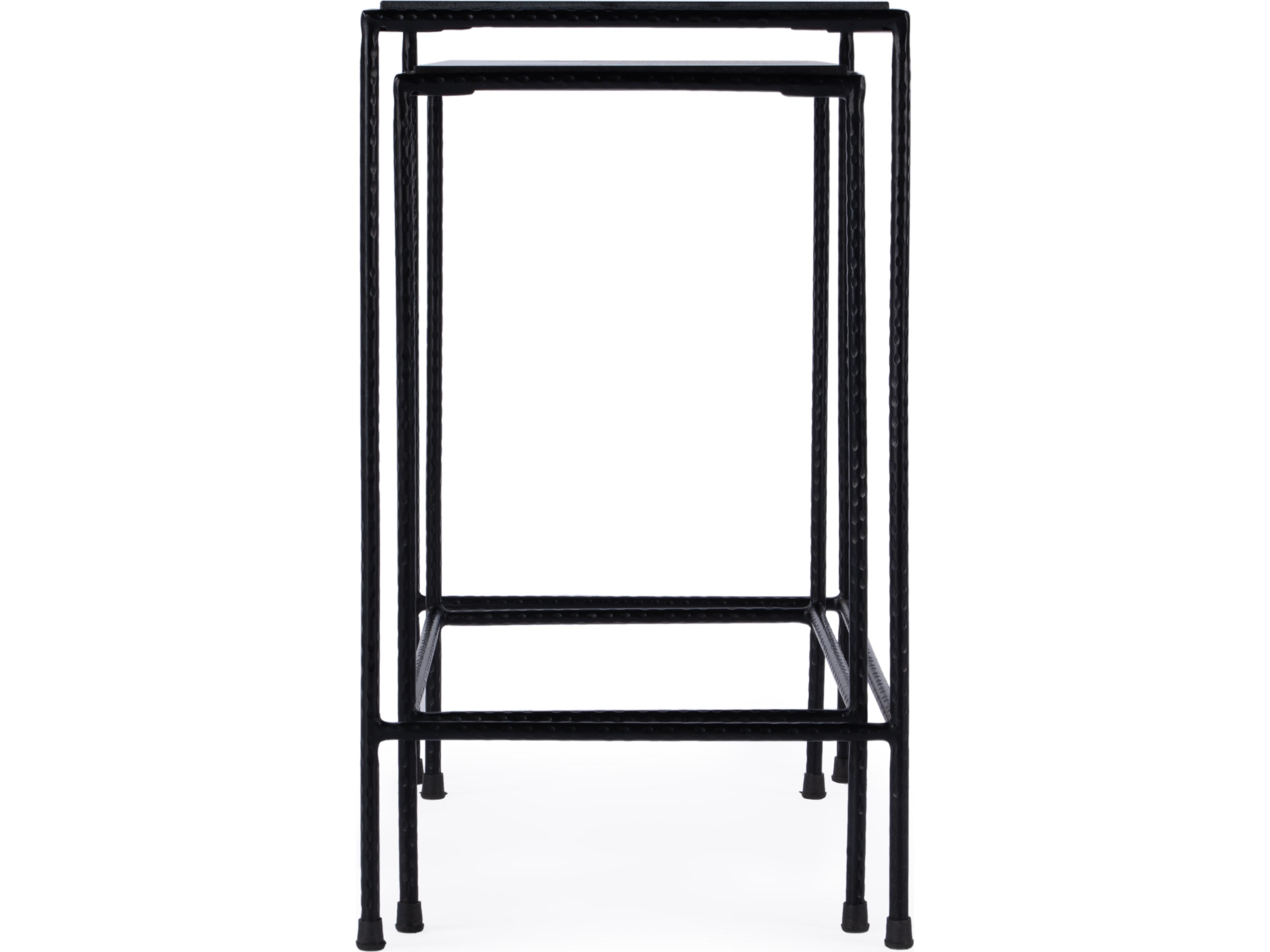 Butler Outdoor Carrera Metal Rectangular End Table