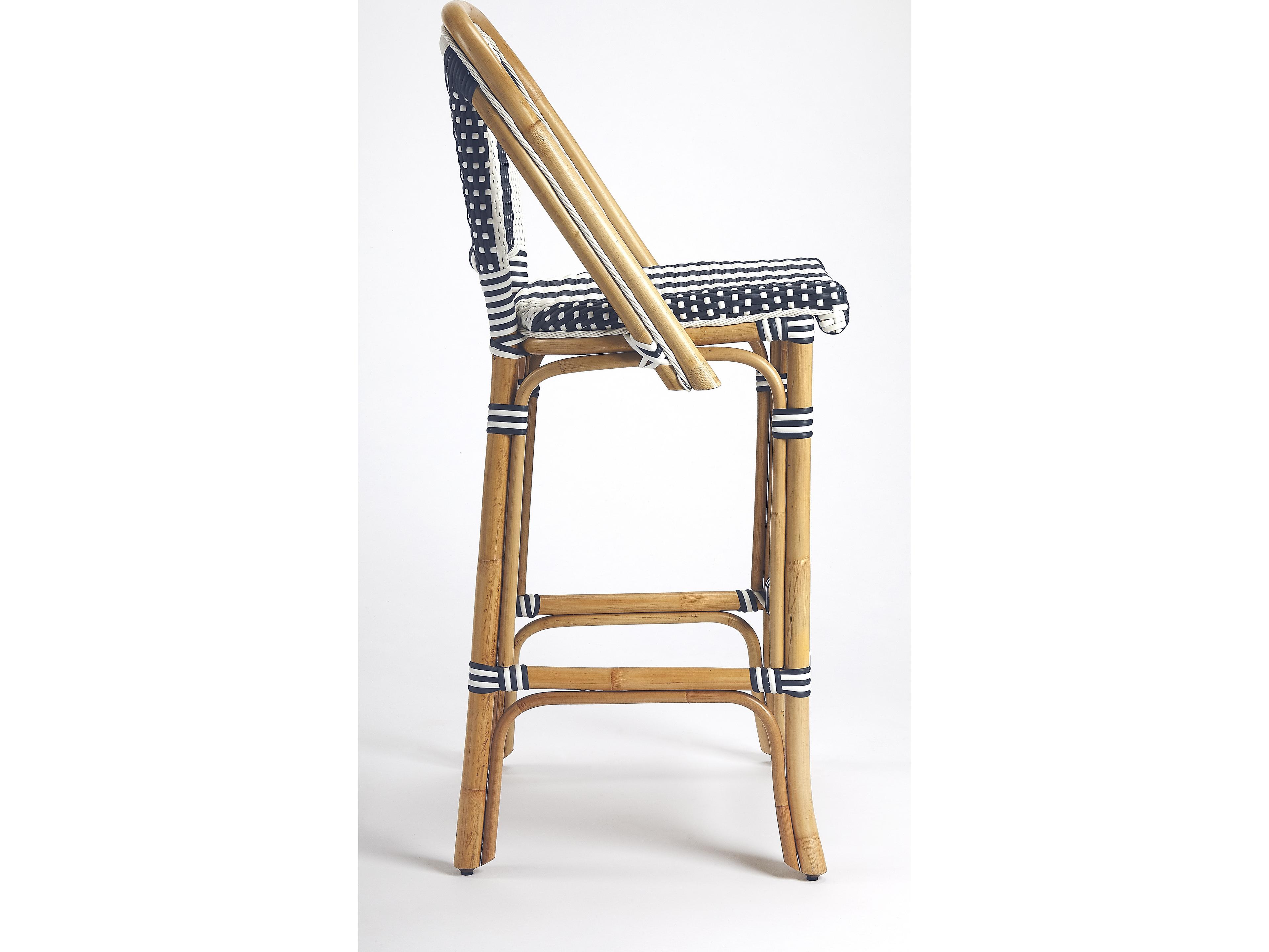 Butler Outdoor Lila Wicker Bar Stool