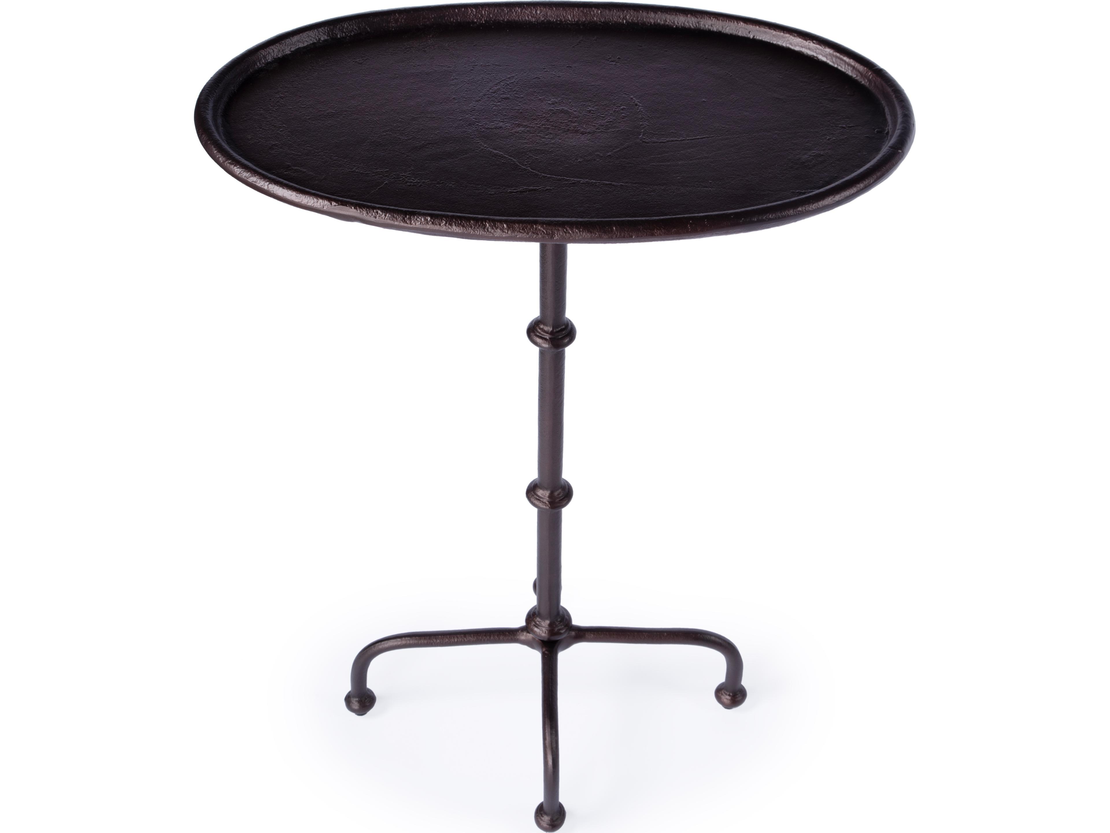 Butler Outdoor Kealy Aluminum Oval End Table