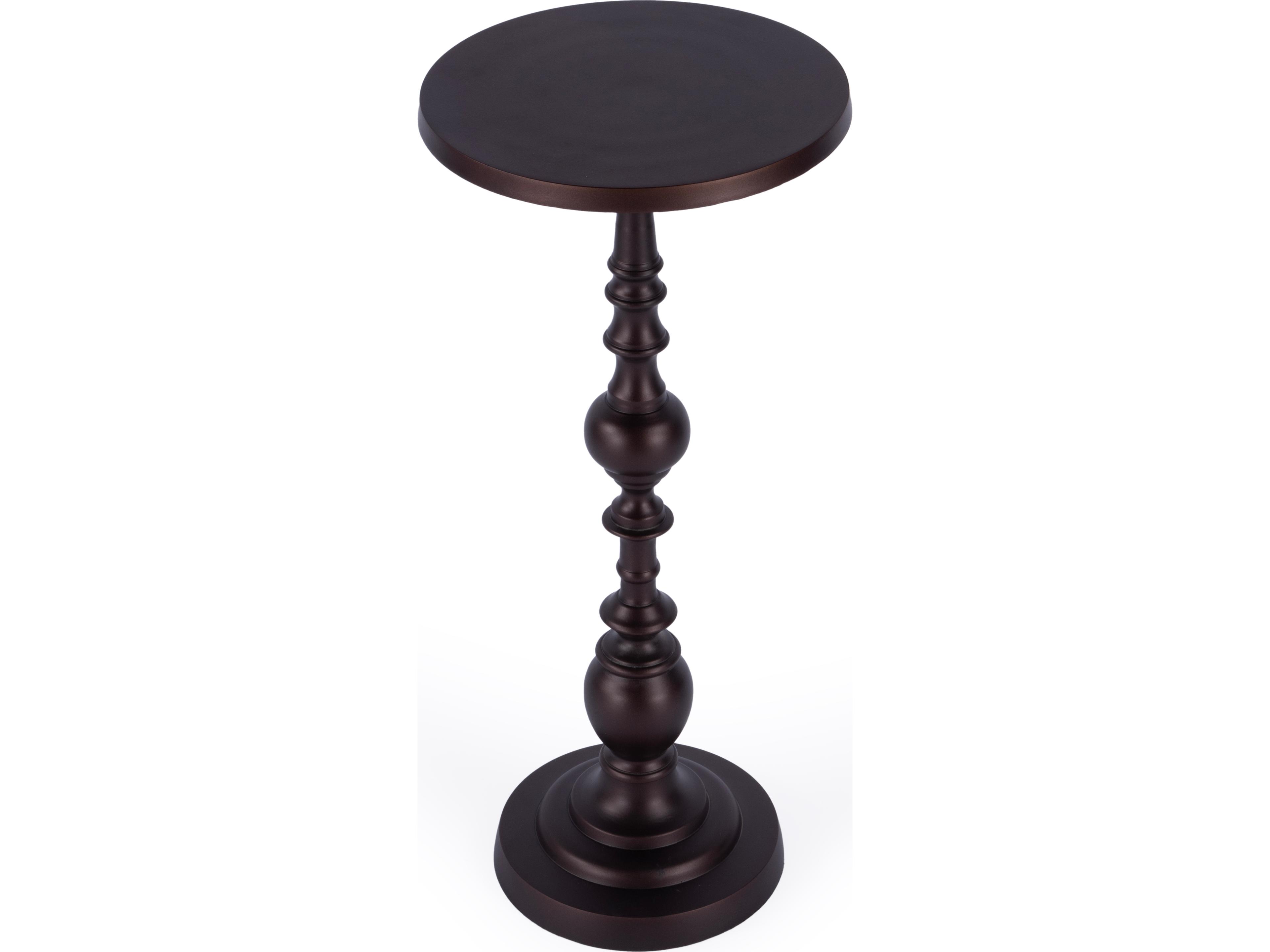 Darien Aluminum Round End Table