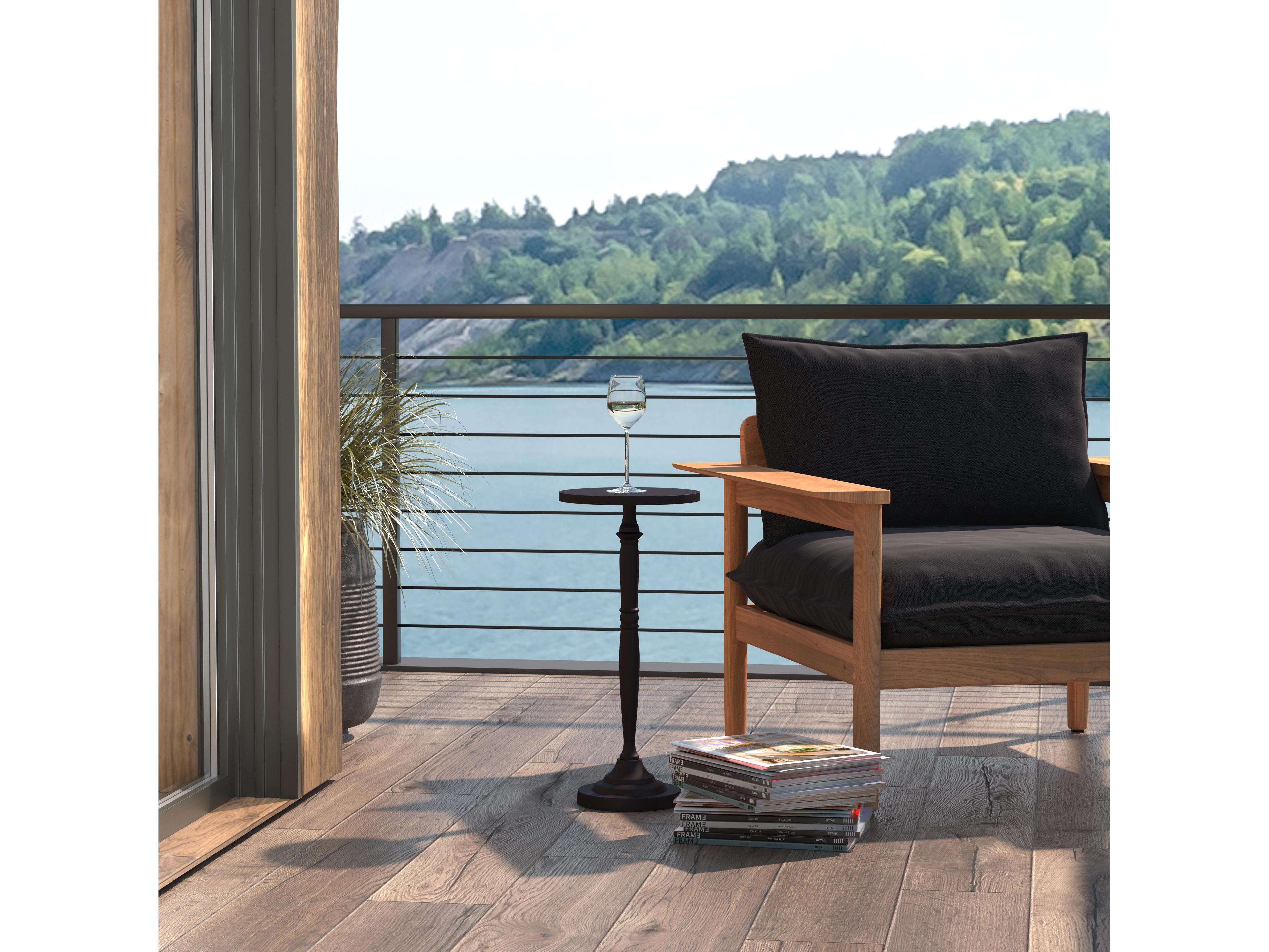 Butler Outdoor Landon Aluminum Round End Table