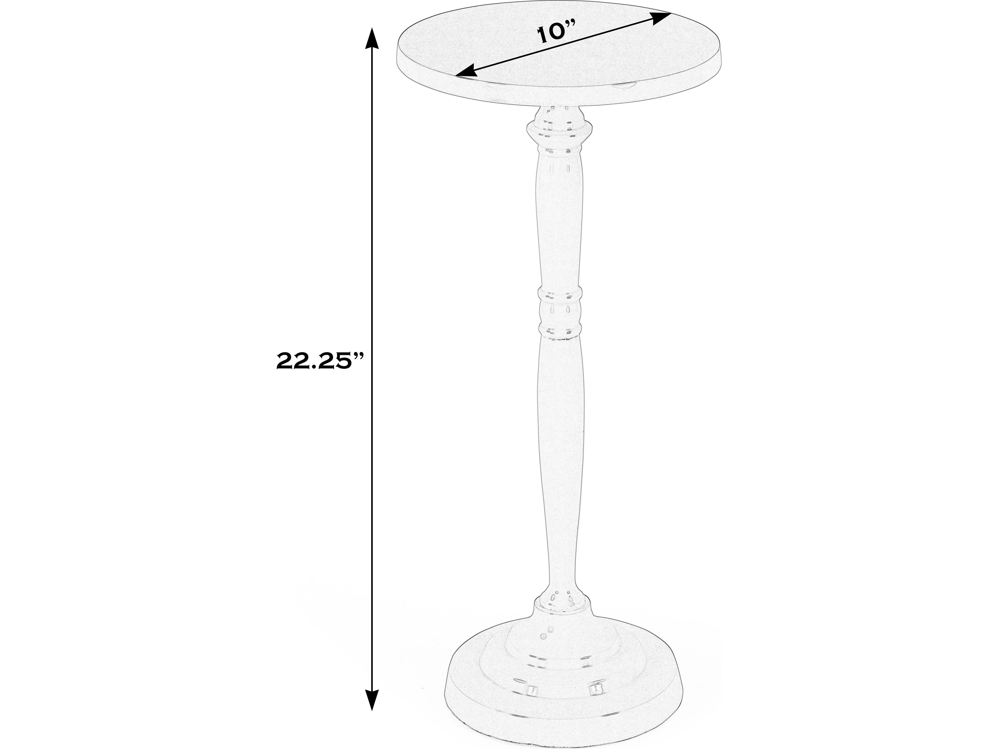 Butler Outdoor Landon Aluminum Round End Table