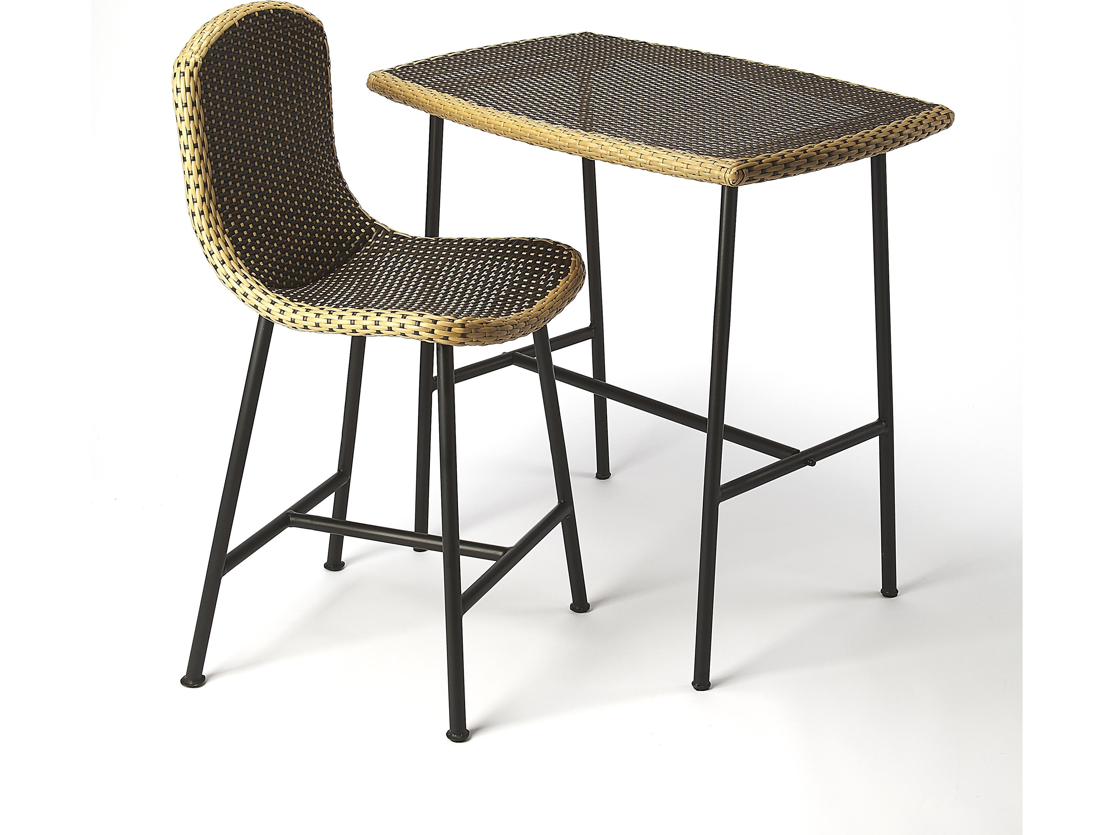 Butler Outdoor Freeport Metal Rectangular Bar Table