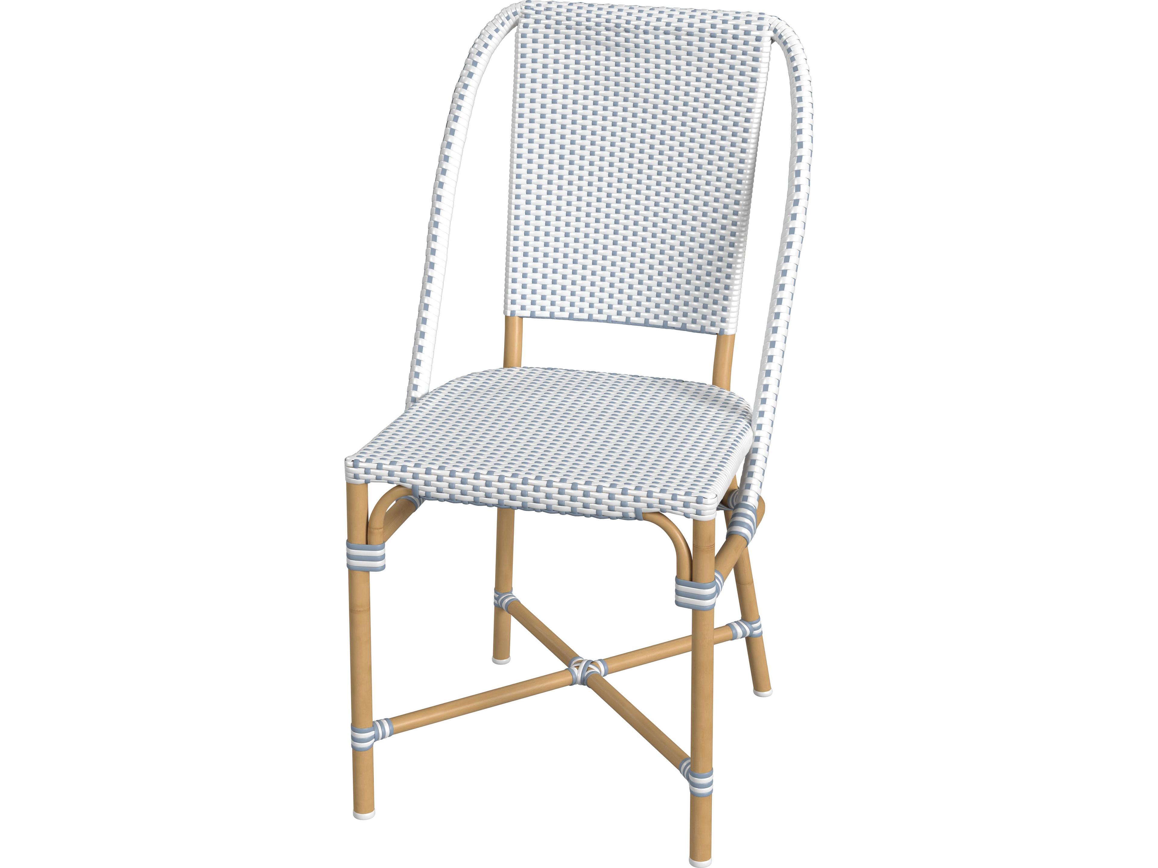 Tobias Aluminum Wicker Dining Chair