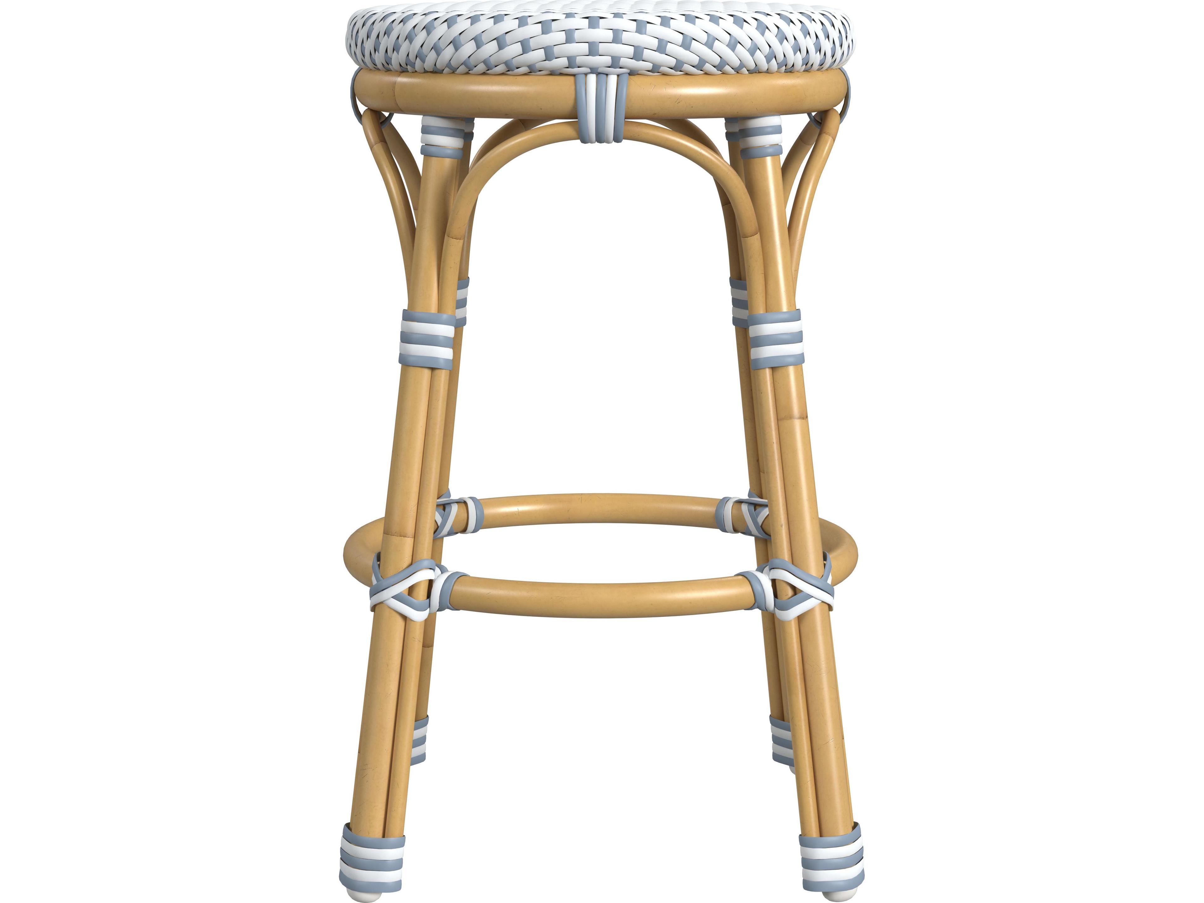 Butler Outdoor Tobias Aluminum Wicker Counter Stool