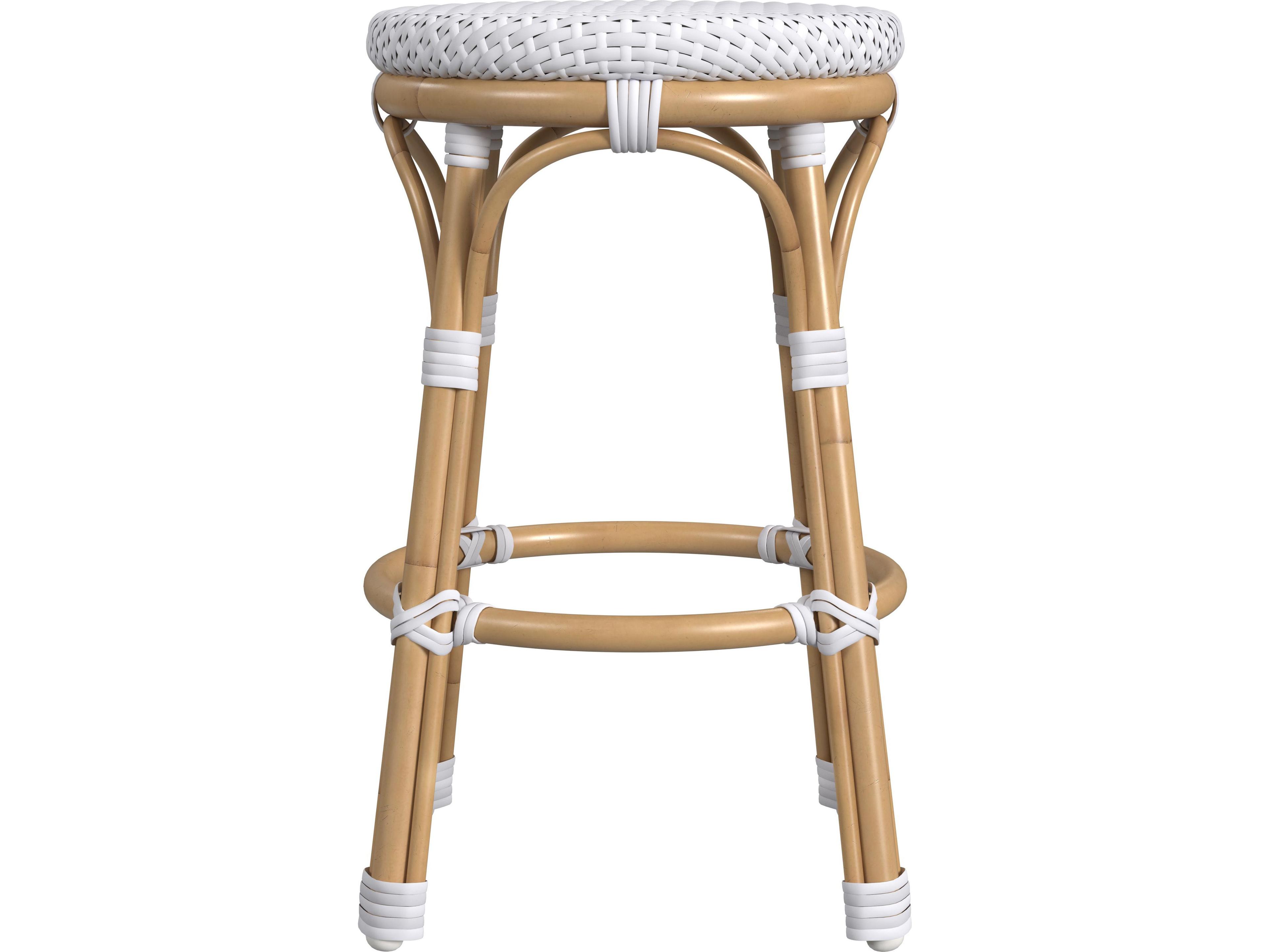 Butler Outdoor Tobias Aluminum Wicker Counter Stool