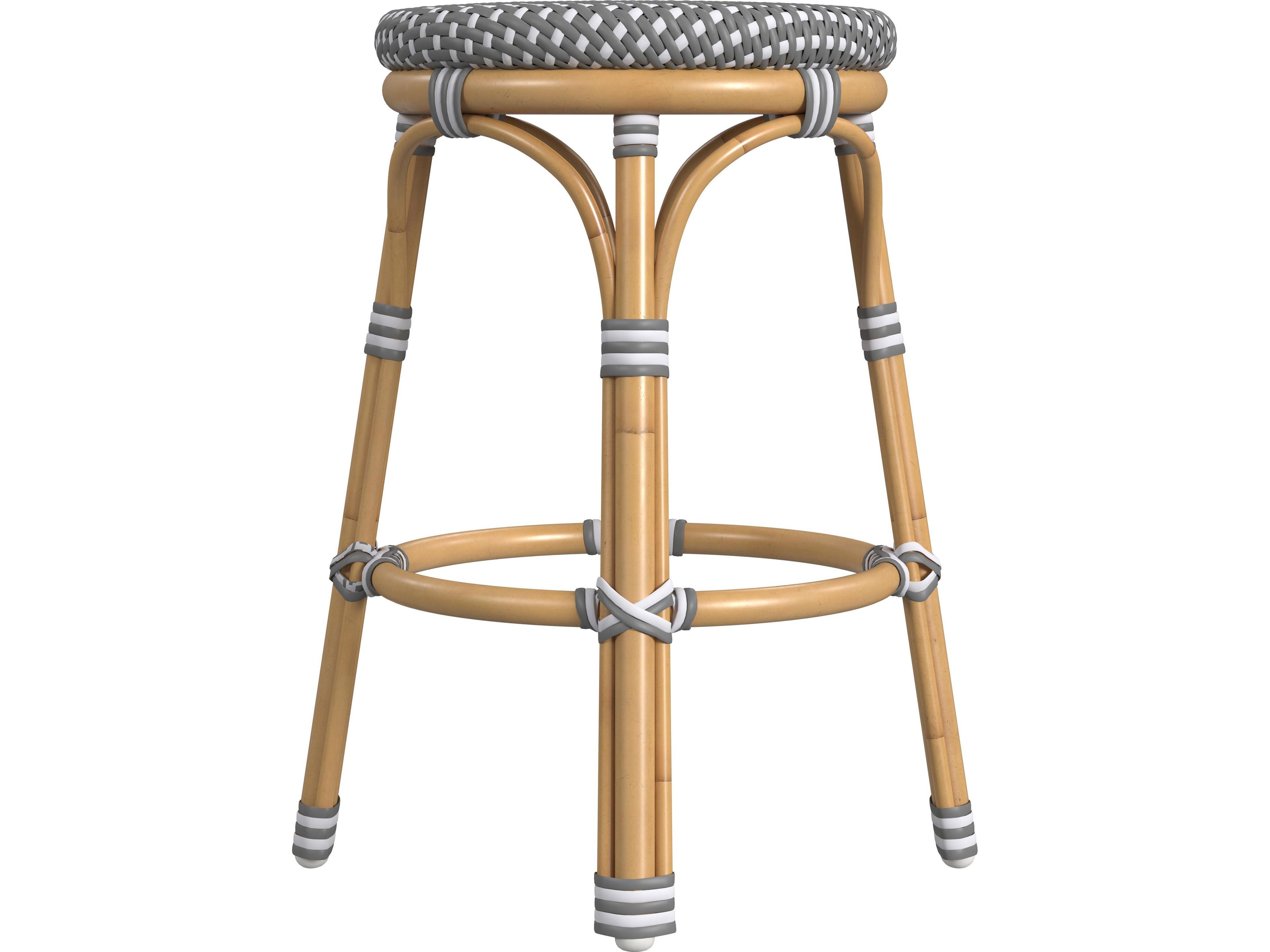 Butler Outdoor Tobias Aluminum Wicker Counter Stool