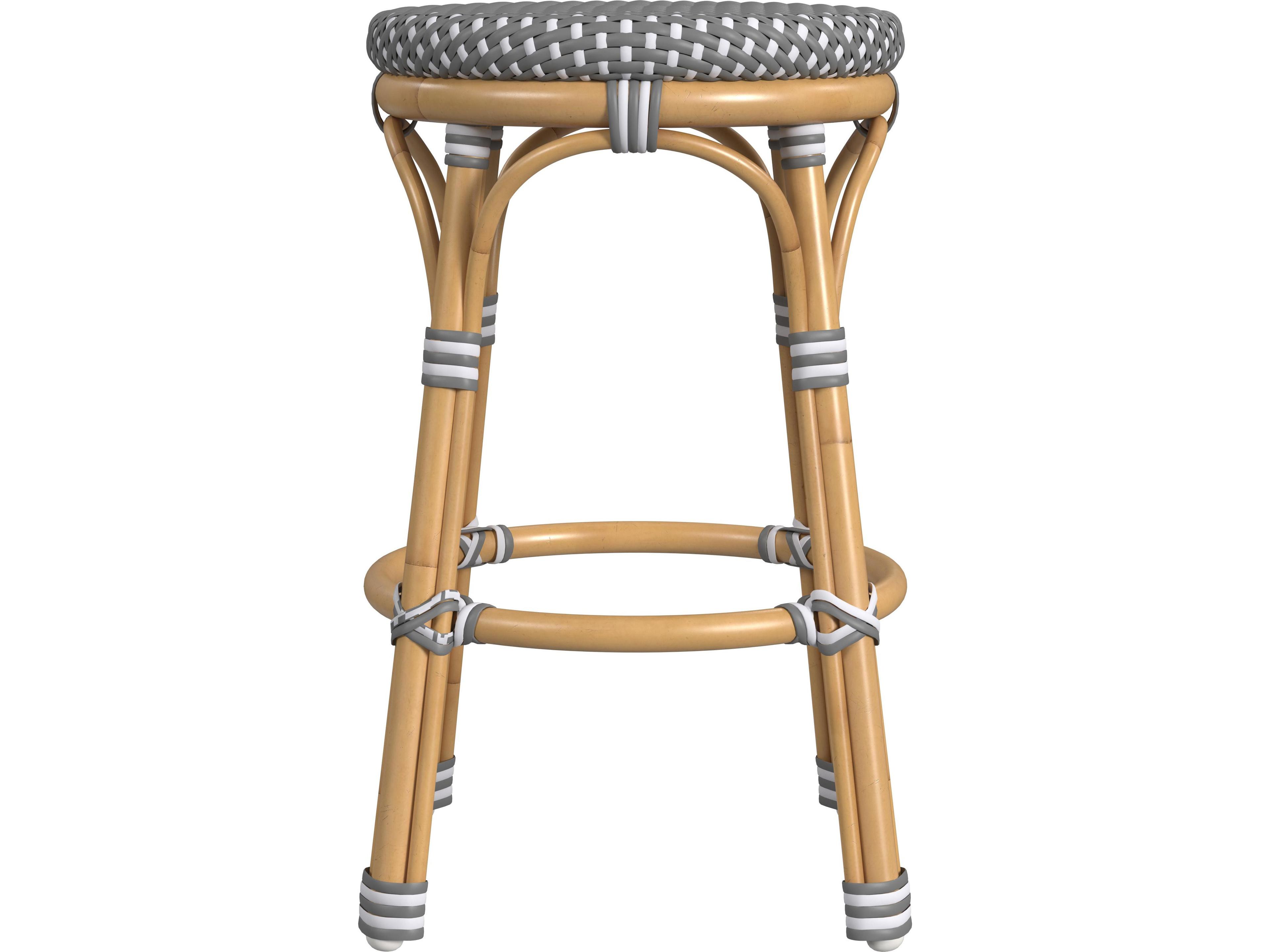 Butler Outdoor Tobias Aluminum Wicker Counter Stool