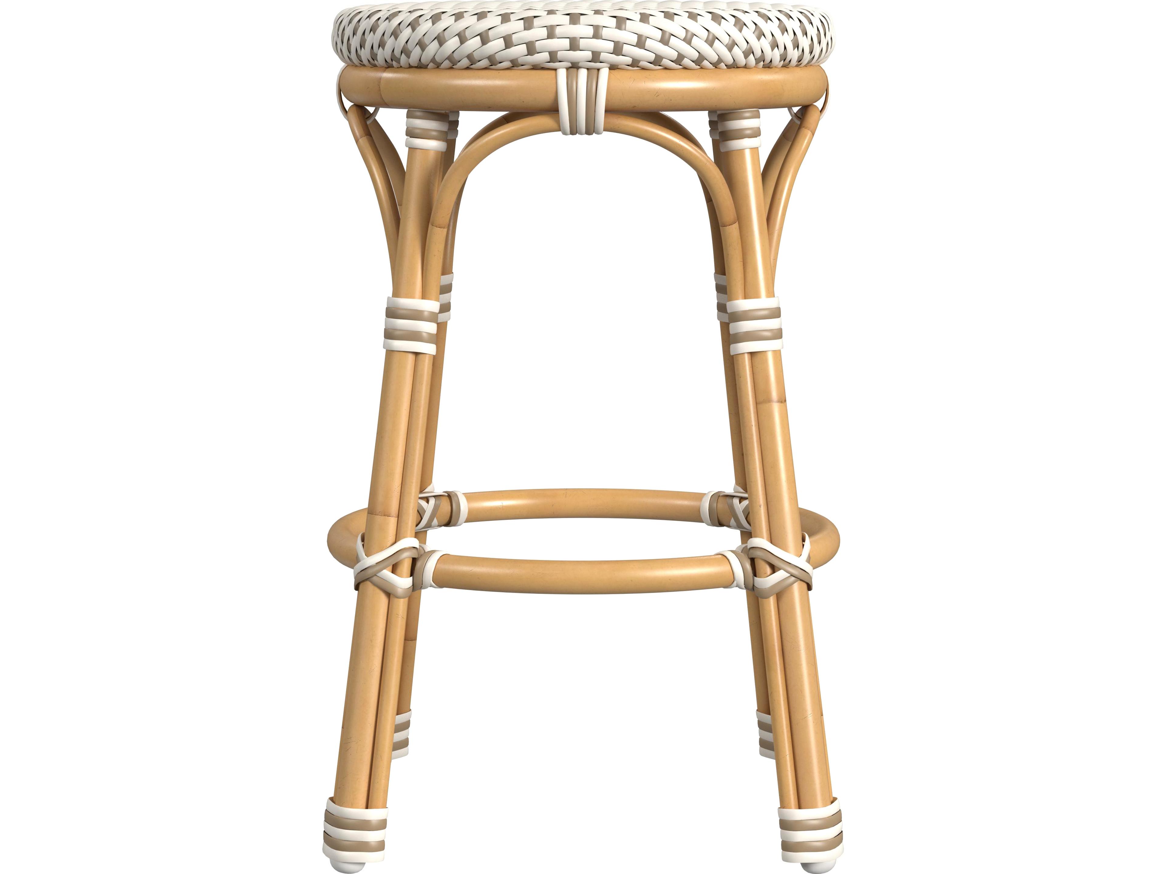 Butler Outdoor Tobias Aluminum Wicker Counter Stool