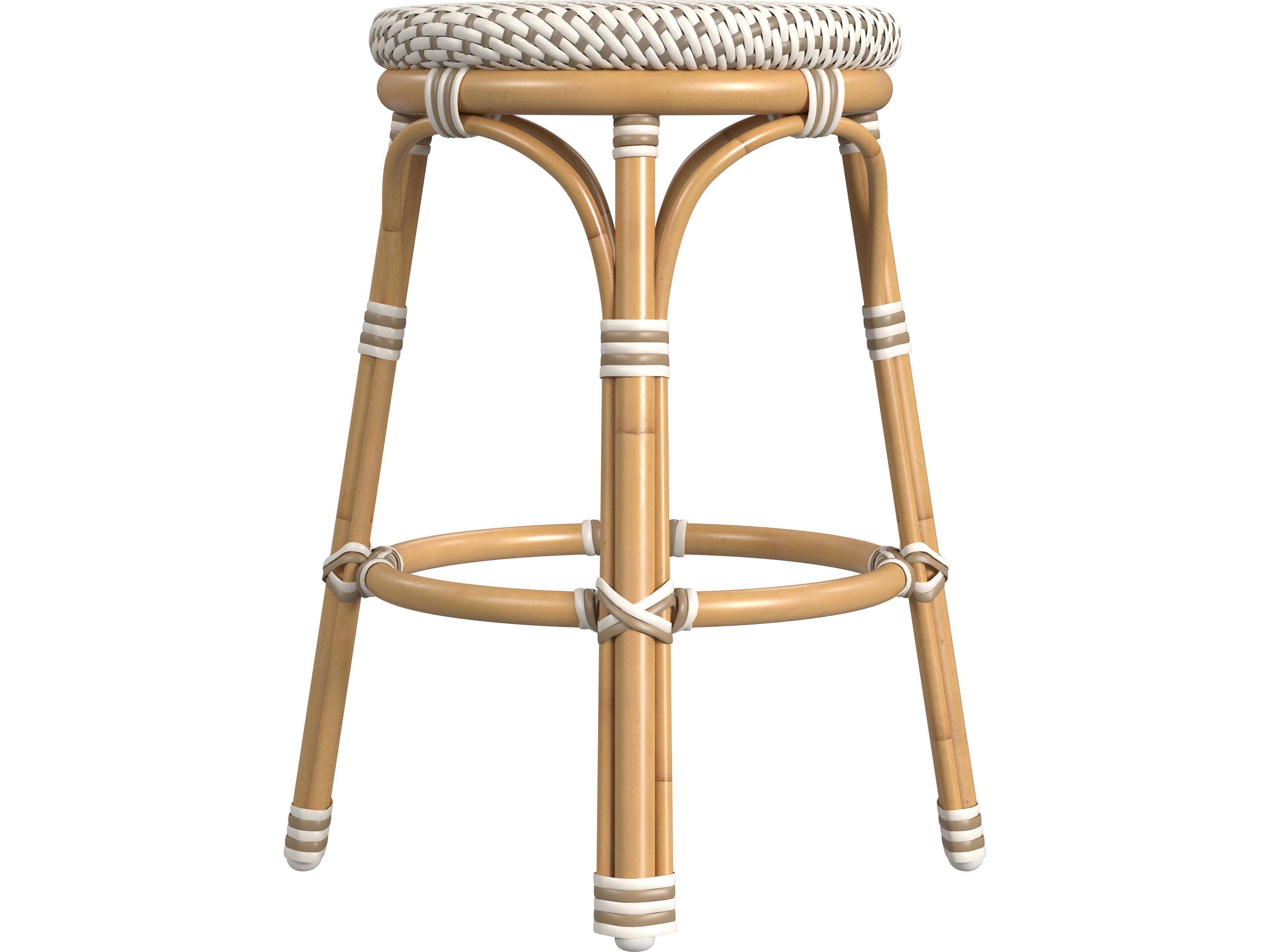 Butler Outdoor Tobias Aluminum Wicker Counter Stool