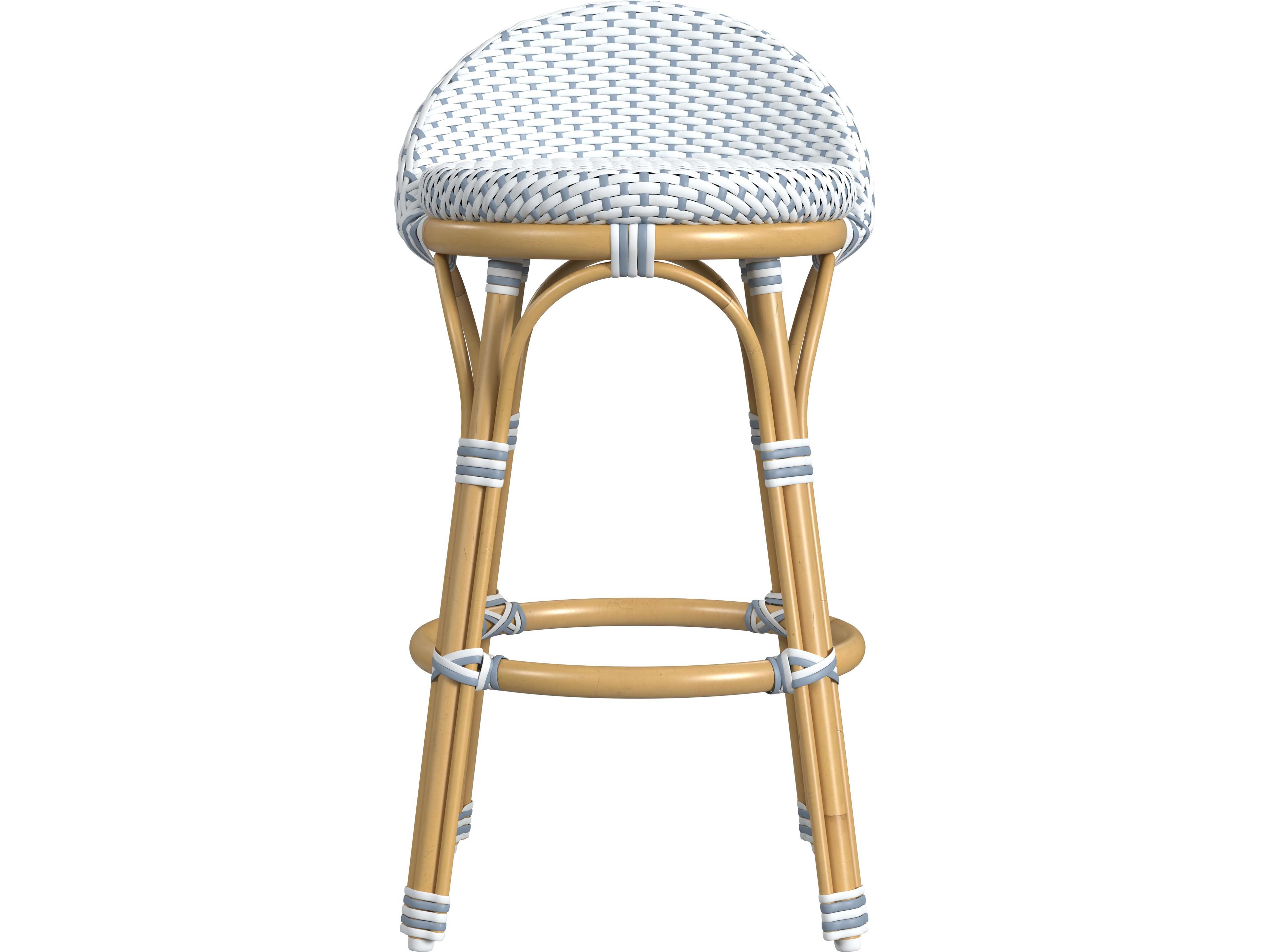 Butler Outdoor Tobias Aluminum Wicker Counter Stool