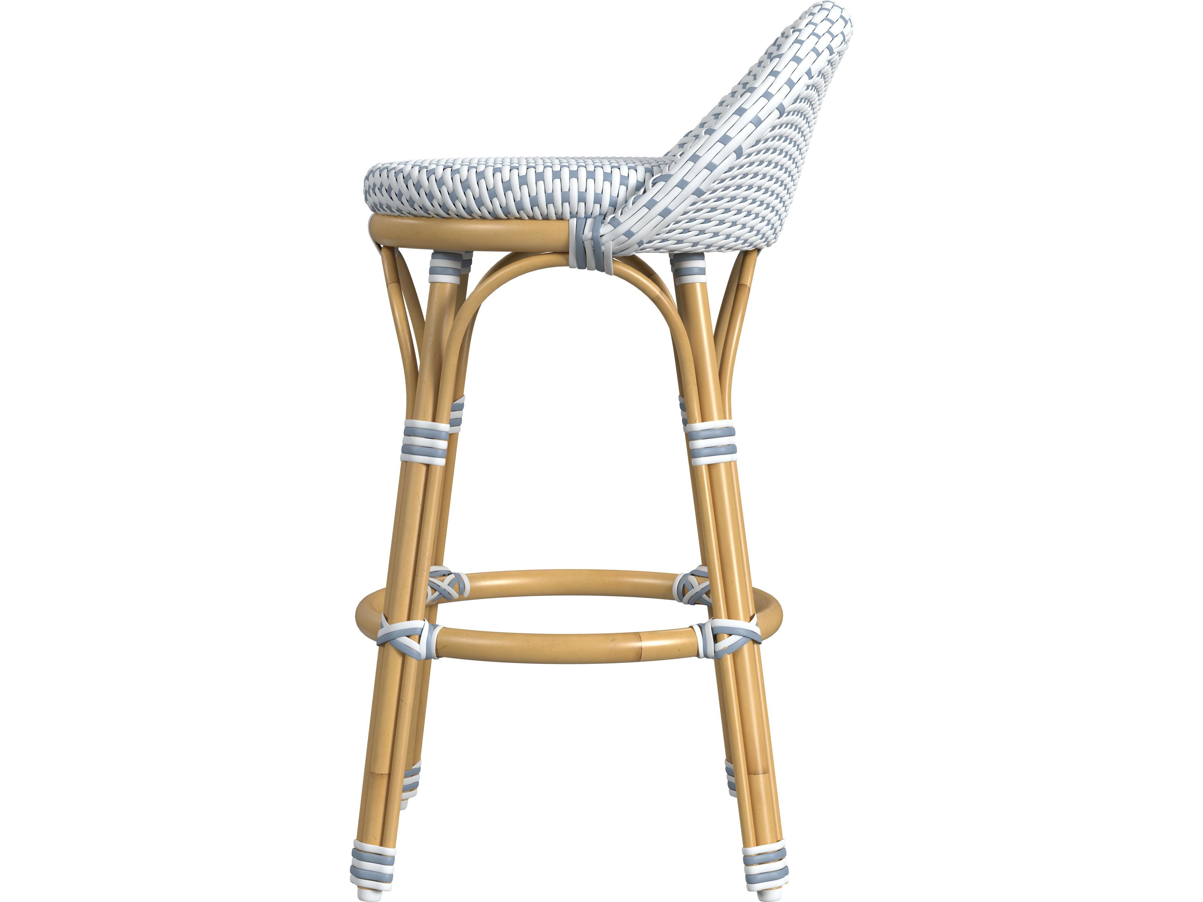 Butler Outdoor Tobias Aluminum Wicker Counter Stool
