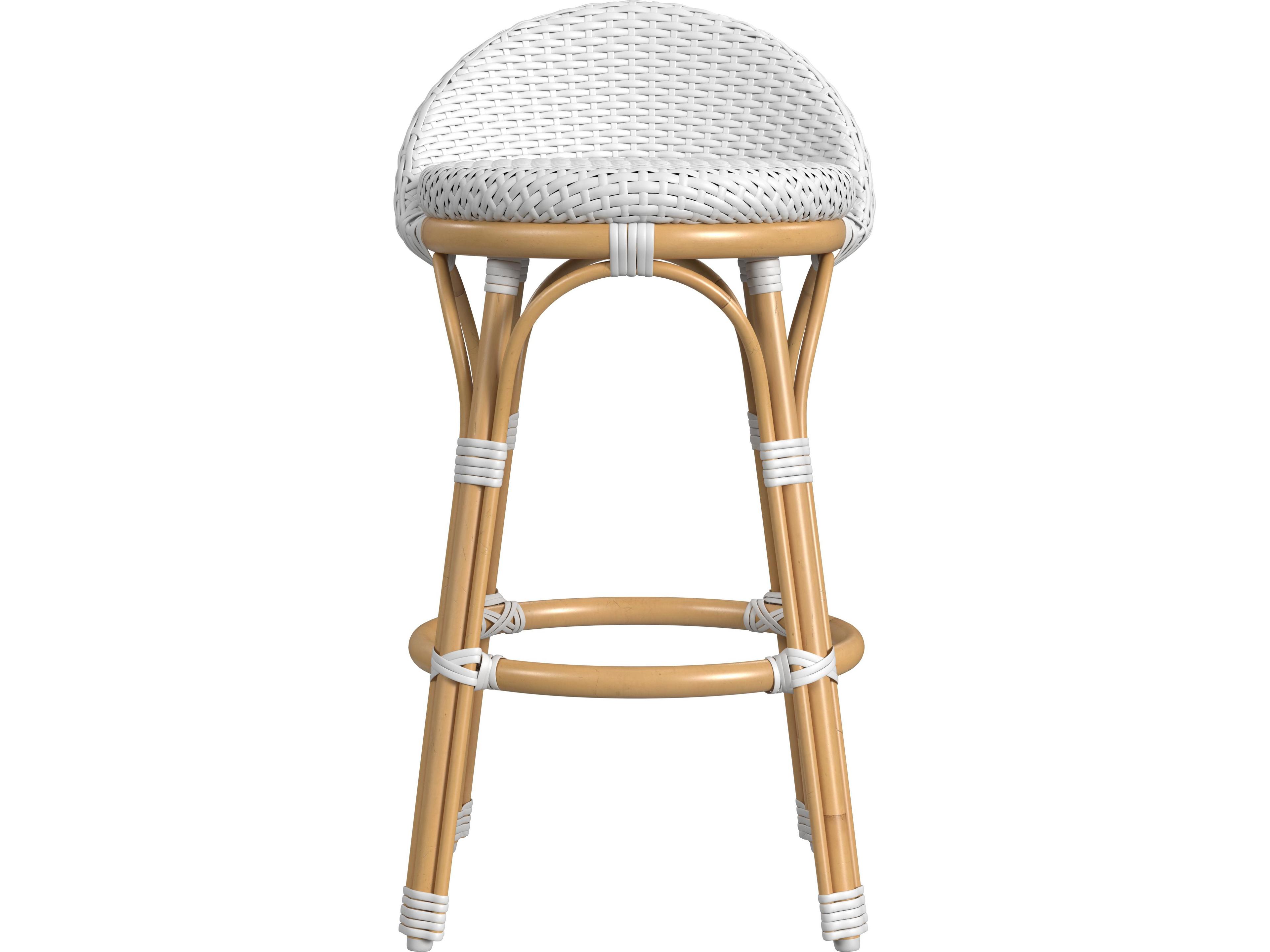 Butler Outdoor Tobias Aluminum Wicker Counter Stool